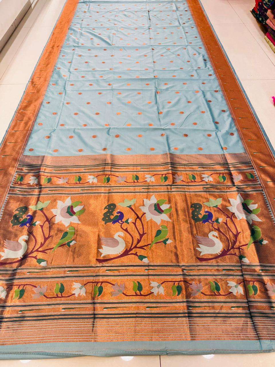 Pt-Dollar Butti Paithani By Fashid Wholesale 01 To 09 Series Ph Indian Traditional Wear Collection Beautiful Stylish Fancy Colorful Party Wear & Occasional Wear Handloom Silk Sarees At Wholesale Price