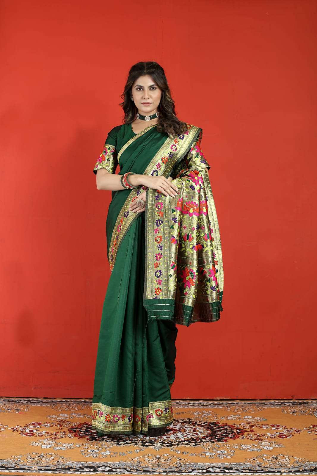 Plain Body Paithani By Fashid Wholesale 01 To 08 Series Ph Indian Traditional Wear Collection Beautiful Stylish Fancy Colorful Party Wear & Occasional Wear Pure Silk Sarees At Wholesale Price