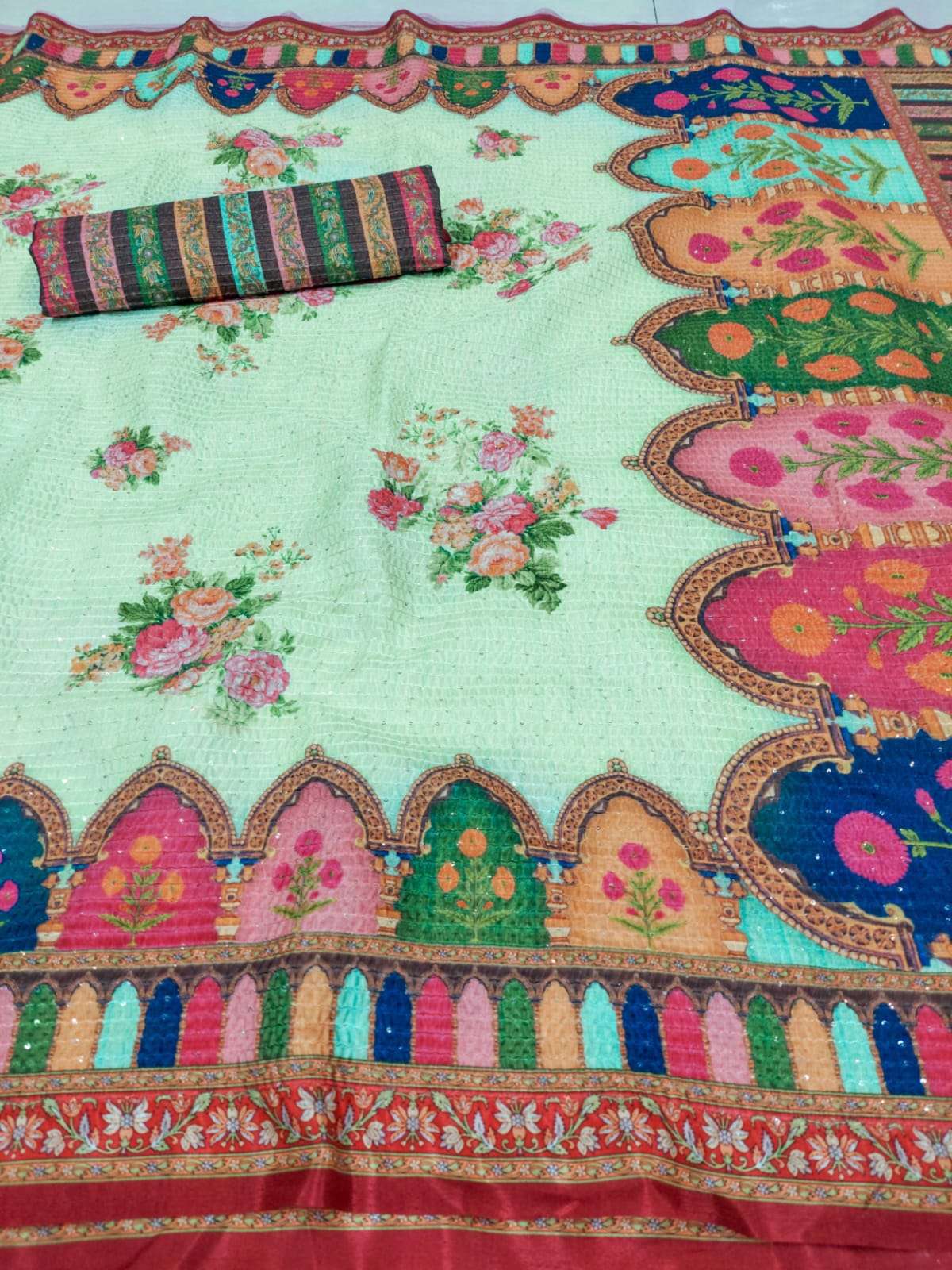 Rs-Sapna Chaudhari By Fashid Wholesale Indian Traditional Wear Collection Beautiful Stylish Fancy Colorful Party Wear & Occasional Wear Silk Sarees At Wholesale Price