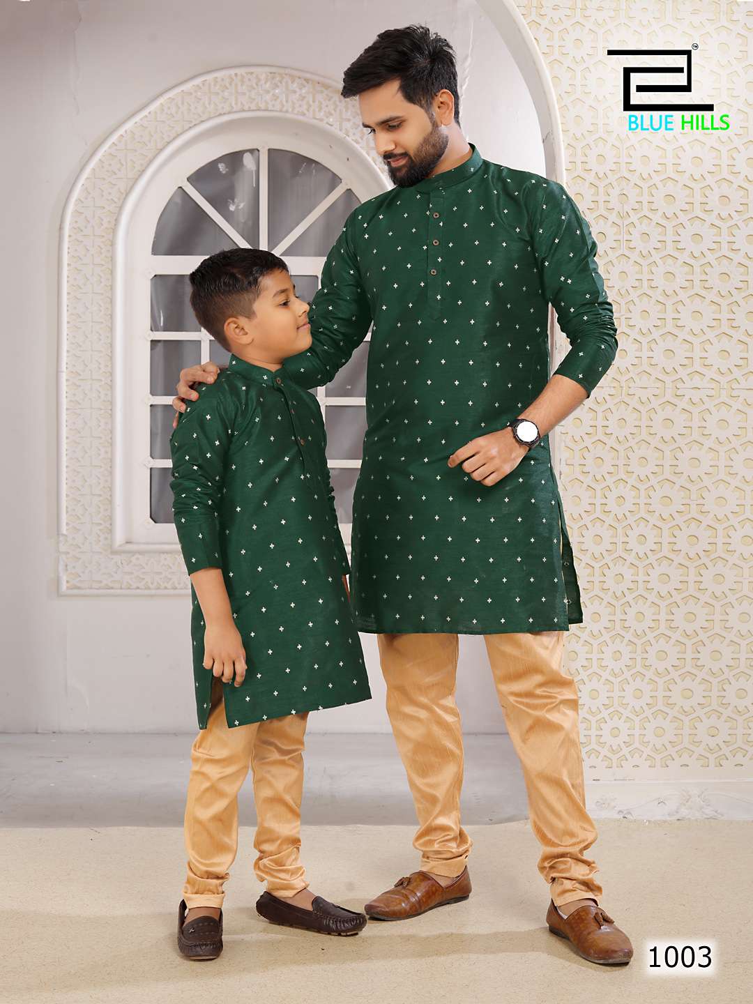 Golden Boys By Blue Hills 1001 To 1005 Series Beautiful Colorful Stylish Fancy Casual Wear & Ethnic Wear & Ready To Wear Silk Jacquard Kurtas At Wholesale Price