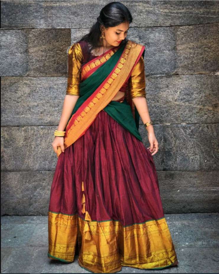 Mahyra By Fashid Wholesale 01 To 09 Series Designer Beautiful Festive Collection Occasional Wear & Party Wear Kanjivaram Silk Lehengas At Wholesale Price
