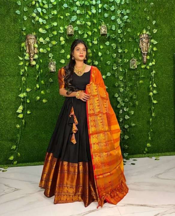 Mahyra By Fashid Wholesale 01 To 09 Series Designer Beautiful Festive Collection Occasional Wear & Party Wear Kanjivaram Silk Lehengas At Wholesale Price