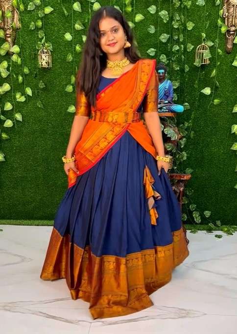 Mahyra By Fashid Wholesale 01 To 09 Series Designer Beautiful Festive Collection Occasional Wear & Party Wear Kanjivaram Silk Lehengas At Wholesale Price