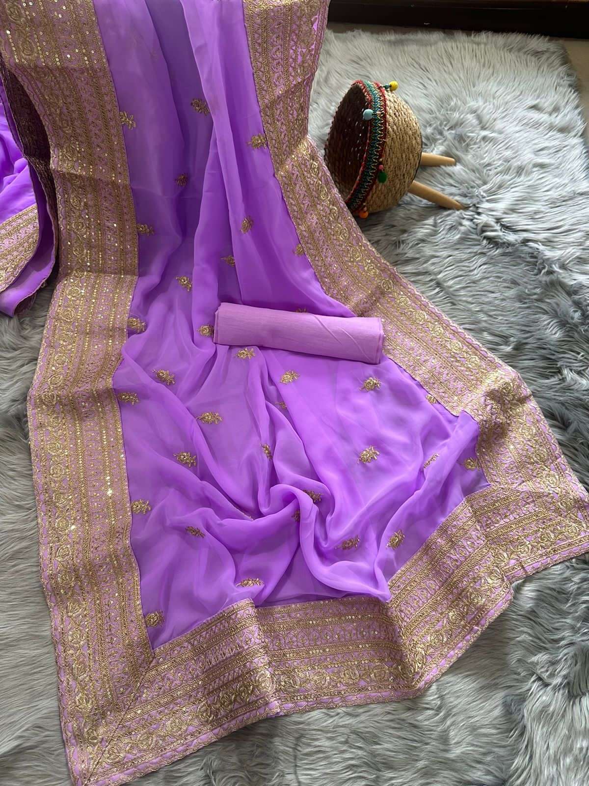 Vs-Sonali By Fashid Wholesale 01 To 06 Series Indian Traditional Wear Collection Beautiful Stylish Fancy Colorful Party Wear & Occasional Wear Georgette Sarees At Wholesale Price