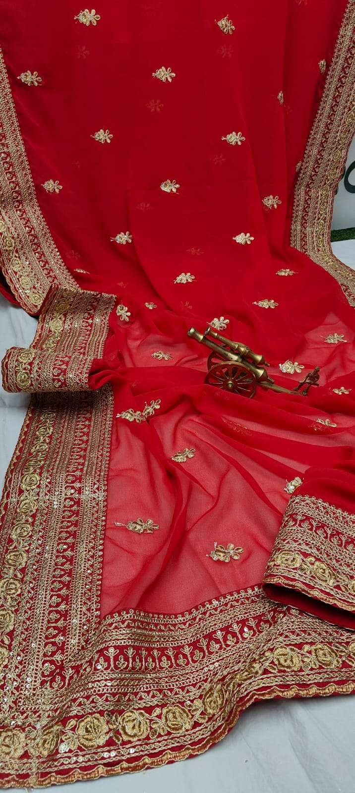 Vs-Sonali By Fashid Wholesale 01 To 06 Series Indian Traditional Wear Collection Beautiful Stylish Fancy Colorful Party Wear & Occasional Wear Georgette Sarees At Wholesale Price