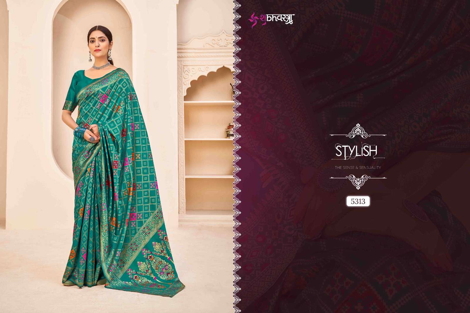 Rajwadi Vol-4 By Shubhkala 5311 To 5318 Series Indian Traditional Wear Collection Beautiful Stylish Fancy Colorful Party Wear & Occasional Wear Banarasi Silk Sarees At Wholesale Price