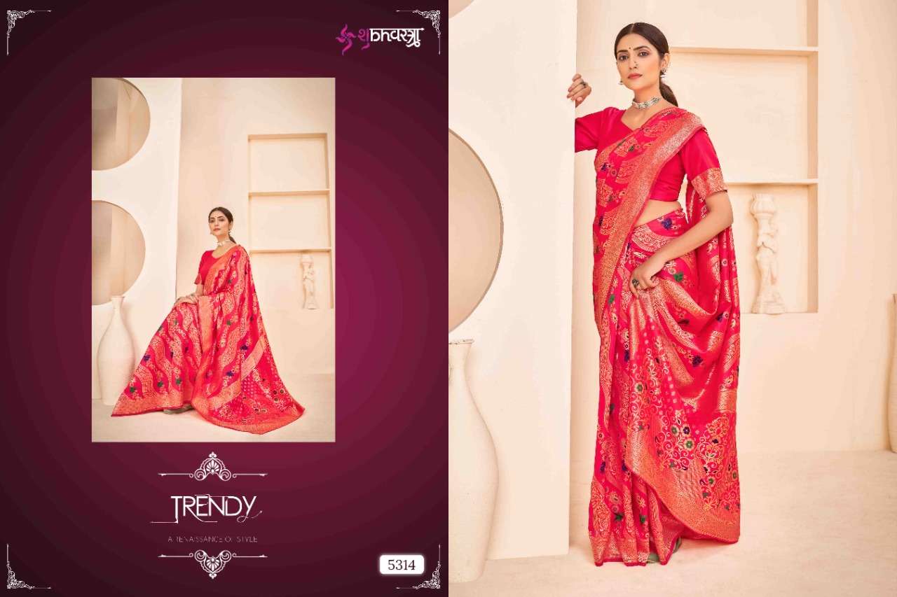 Rajwadi Vol-4 By Shubhkala 5311 To 5318 Series Indian Traditional Wear Collection Beautiful Stylish Fancy Colorful Party Wear & Occasional Wear Banarasi Silk Sarees At Wholesale Price