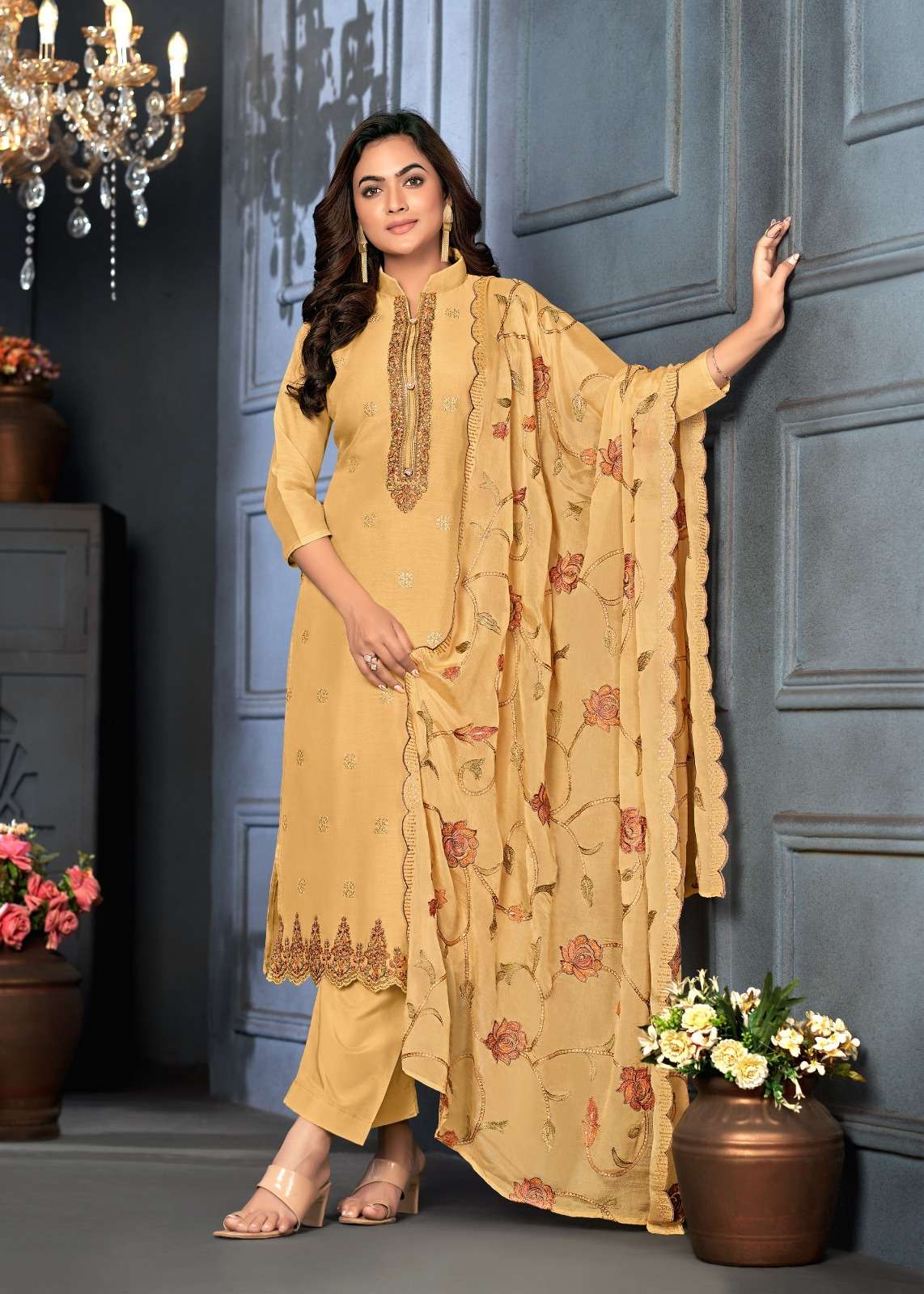 Nawaazish Vol-2 By Bela Fashion 3879 To 3885 Series Beautiful Festive Suits Colorful Stylish Fancy Casual Wear & Ethnic Wear Cotton Silk Embroidered Dresses At Wholesale Price