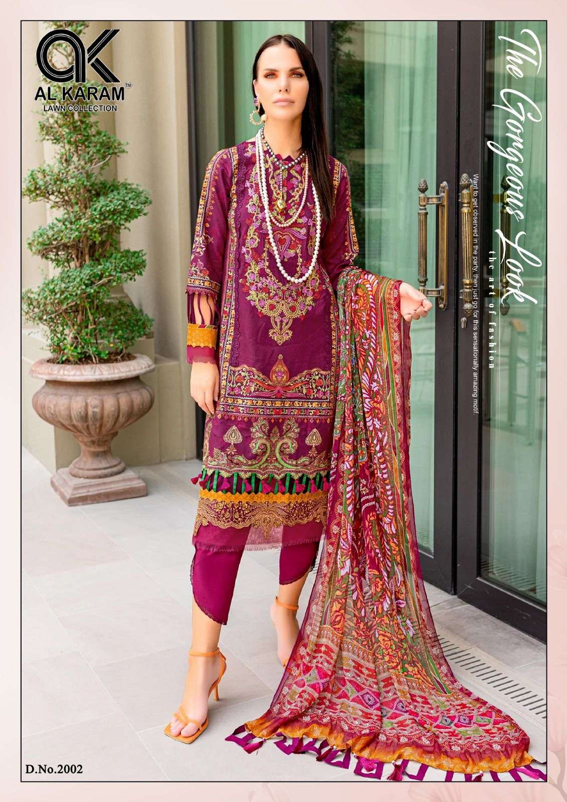 Firdous Vol-2 By Al Karam Lawn Collection 2001 To 2006 Series Beautiful Stylish Pakistani Suits Fancy Colorful Casual Wear & Ethnic Wear & Ready To Wear Soft Cotton Dresses At Wholesale Price