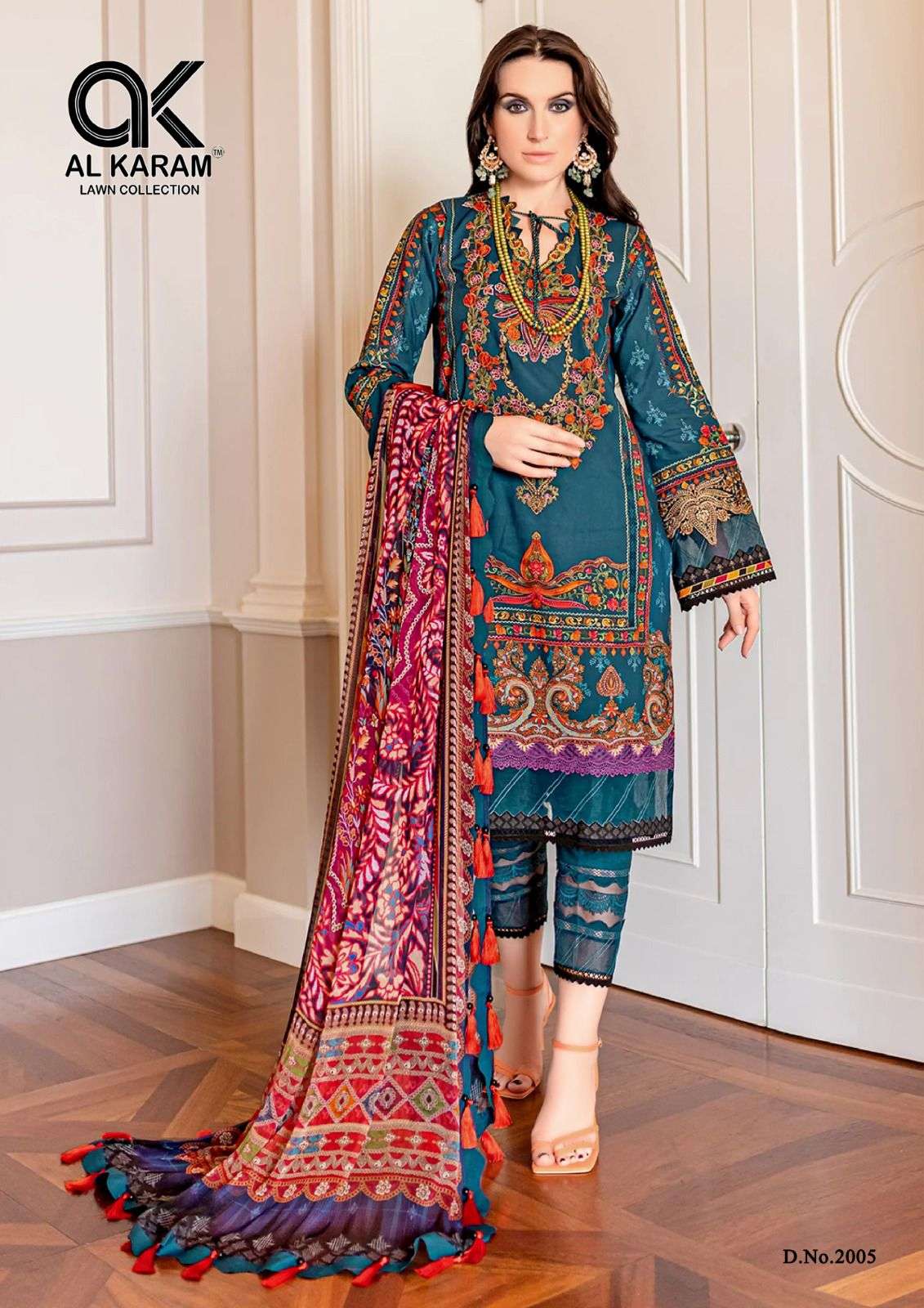 Firdous Vol-2 By Al Karam Lawn Collection 2001 To 2006 Series Beautiful Stylish Pakistani Suits Fancy Colorful Casual Wear & Ethnic Wear & Ready To Wear Soft Cotton Dresses At Wholesale Price