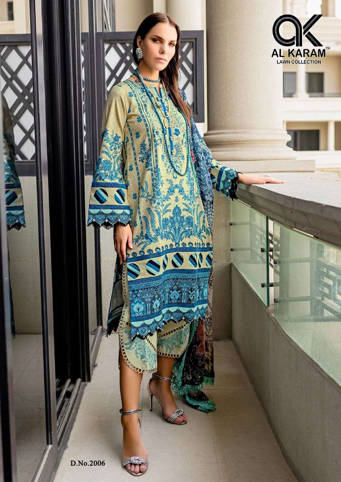 Firdous Vol-2 By Al Karam Lawn Collection 2001 To 2006 Series Beautiful Stylish Pakistani Suits Fancy Colorful Casual Wear & Ethnic Wear & Ready To Wear Soft Cotton Dresses At Wholesale Price