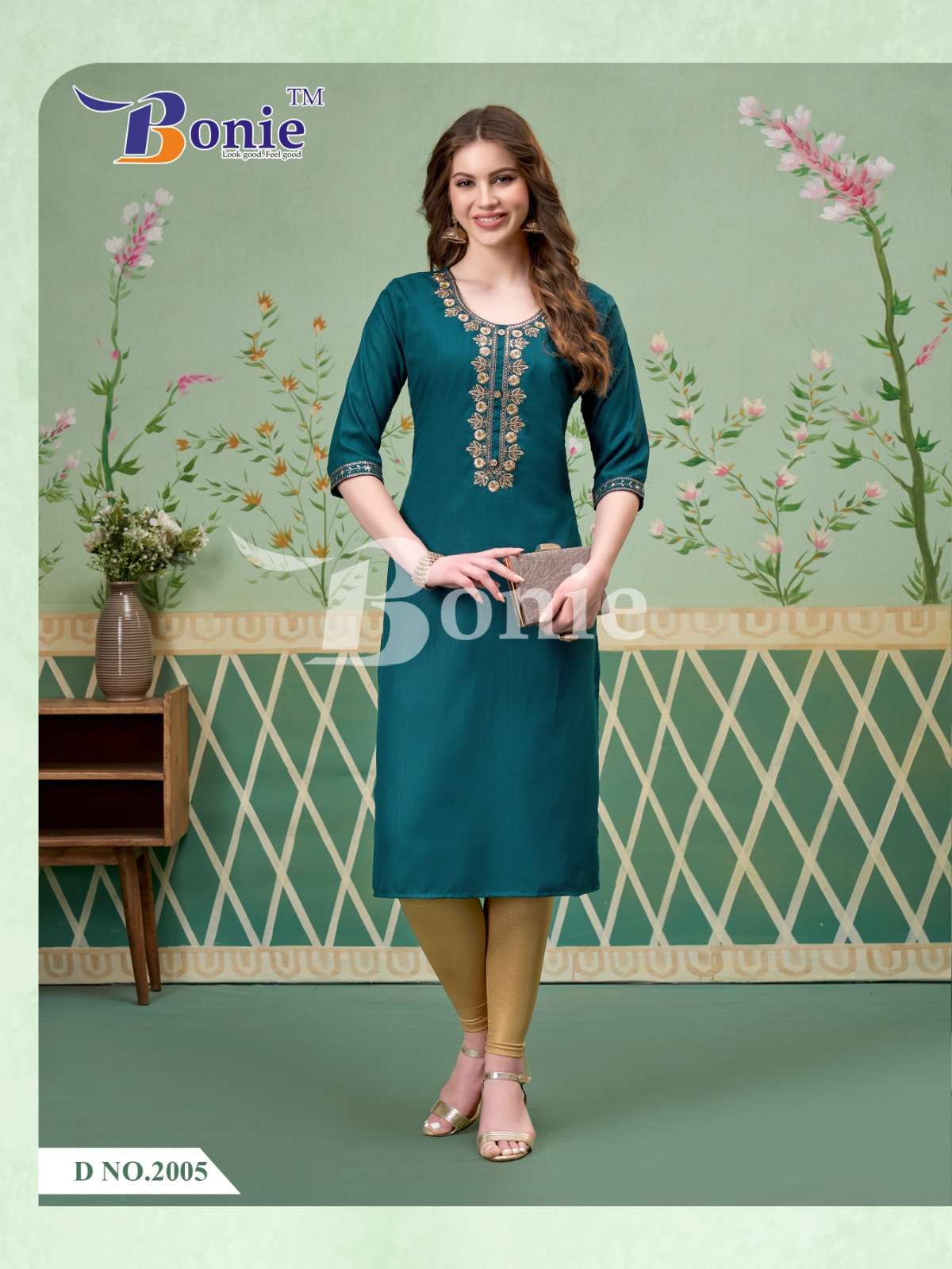 Victoria Vol-2 By Bonie 2001 To 2006 Series Beautiful Stylish Fancy Colorful Casual Wear & Ethnic Wear Silk With Work Kurtis At Wholesale Price