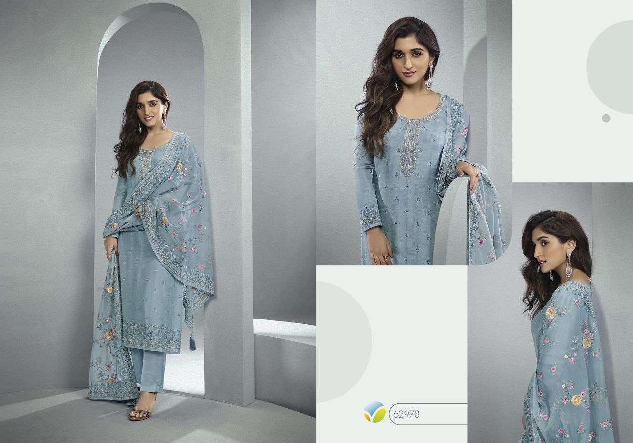 Kaseesh Samaira Hitlist By Vinay Fashion Beautiful Festive Suits Colorful Stylish Fancy Casual Wear & Ethnic Wear Dola Dresses At Wholesale Price