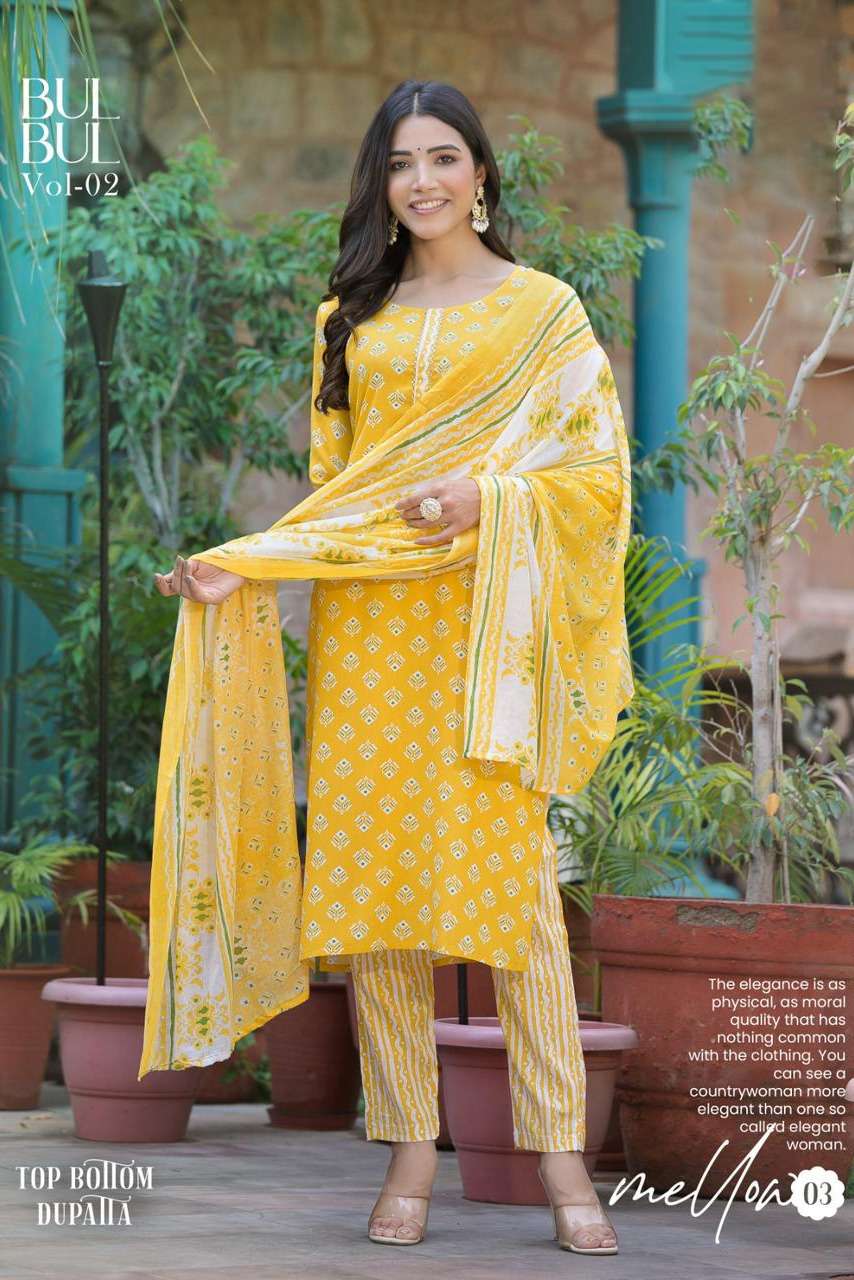 Bulbul Vol-2 By Fashid Wholesale 01 To 08 Series Designer Festive Suits Collection Beautiful Stylish Fancy Colorful Party Wear & Occasional Wear Rayon Print Dresses At Wholesale Price