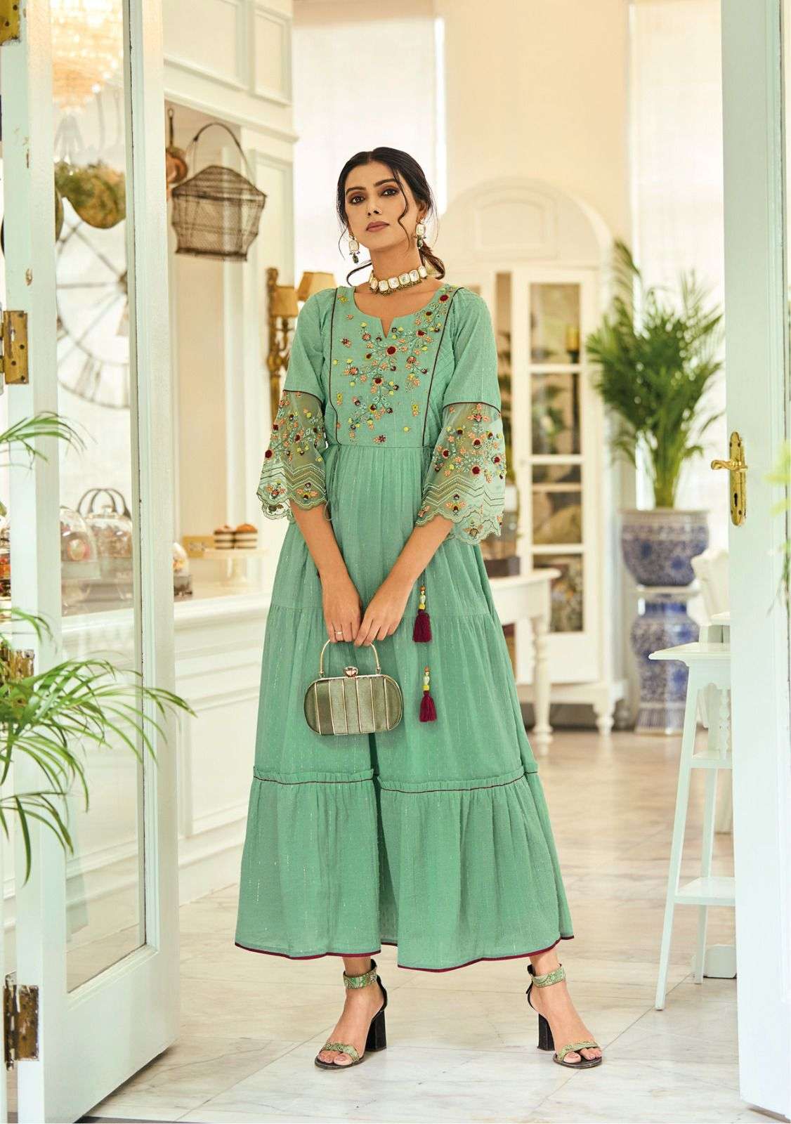 WOMANIYA BY KAILEE 41011 TO 41014 SERIES DESIGNER STYLISH FANCY COLORFUL  BEAUTIFUL PARTY WEAR & ETHNIC