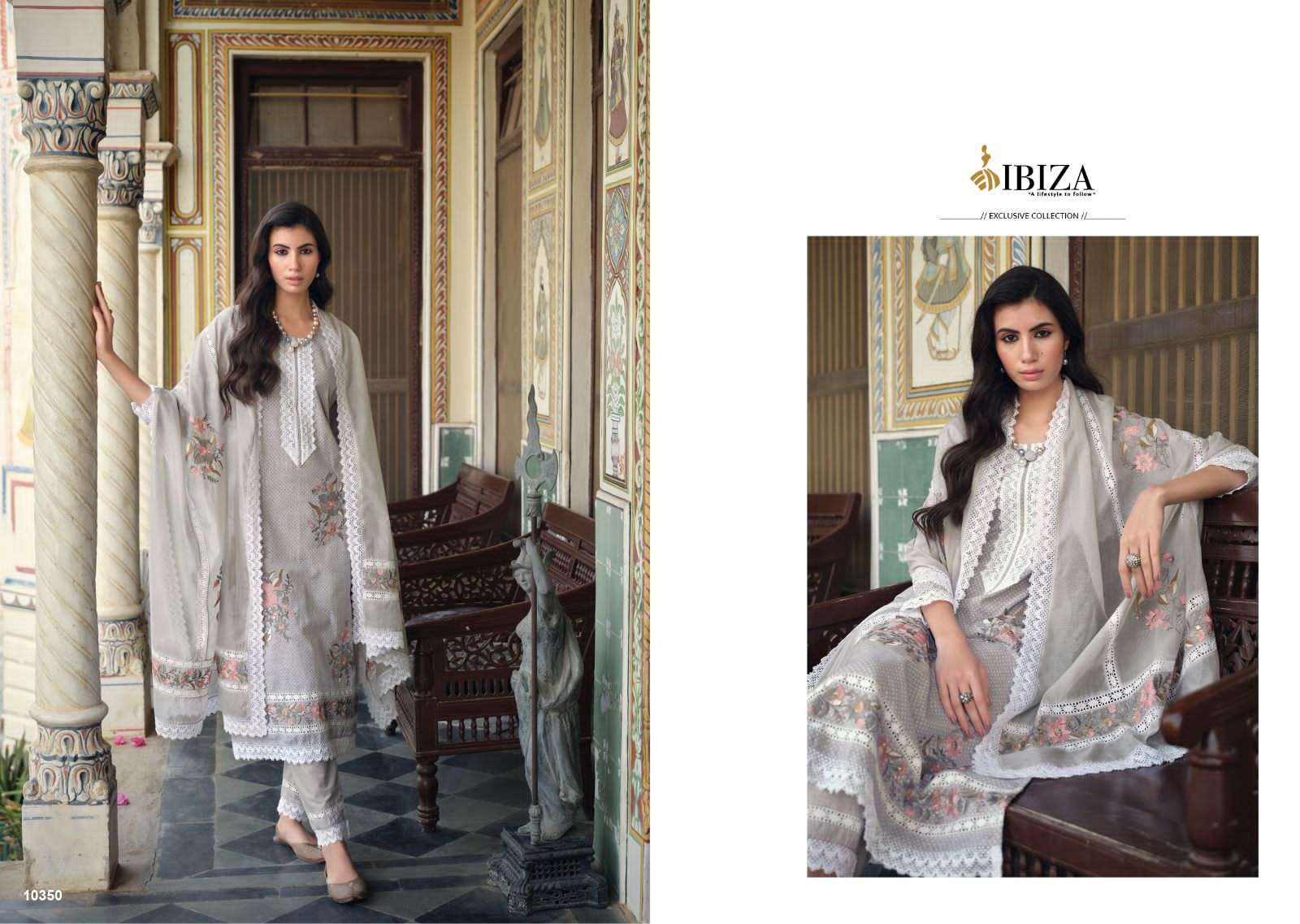 Raysa By Ibiza 10347 To 10354 Series Beautiful Suits Colorful Stylish Fancy Casual Wear & Ethnic Wear Pure Linen Cotton Dresses At Wholesale Price