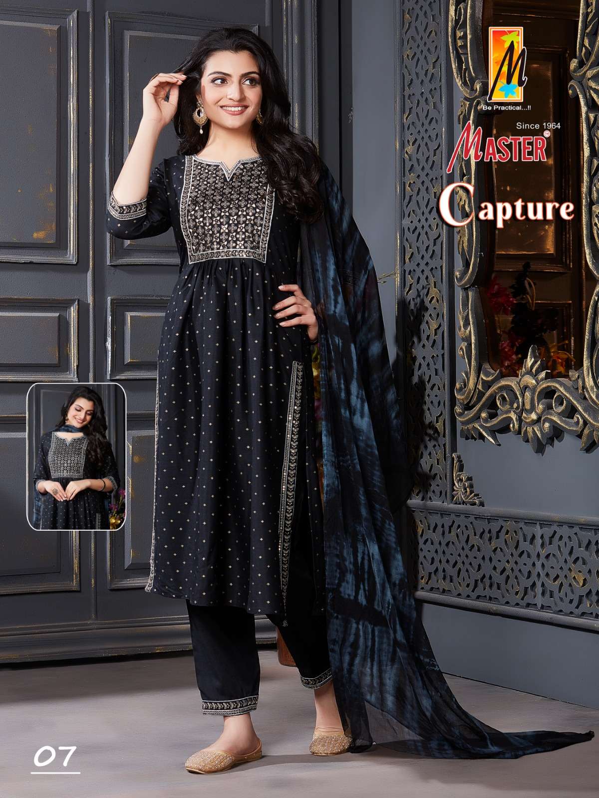 Capture By Master 01 To 08 Series Beautiful Suits Colorful Stylish Fancy Casual Wear & Ethnic Wear Rayon With Work Dresses At Wholesale Price