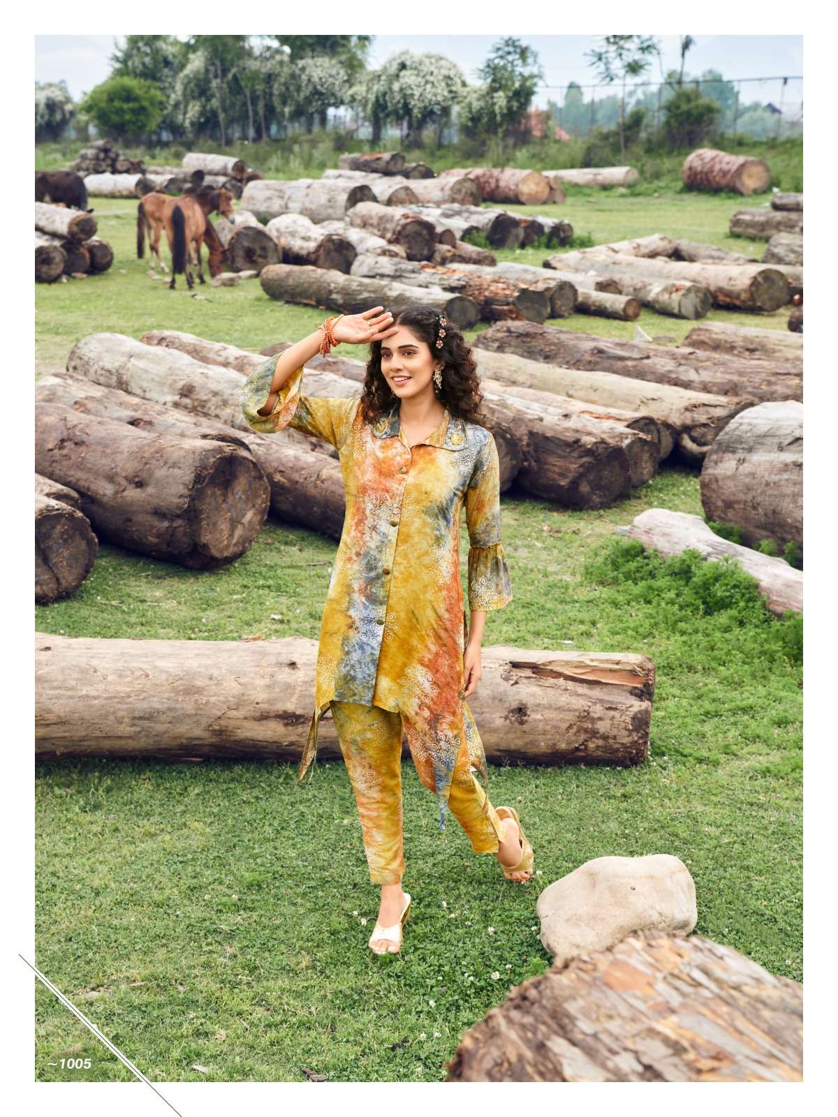 Malini By You 1001 To 1007 Series Designer Stylish Fancy Colorful Beautiful Party Wear & Ethnic Wear Collection Pure Modal Kurtis With Pants At Wholesale Price