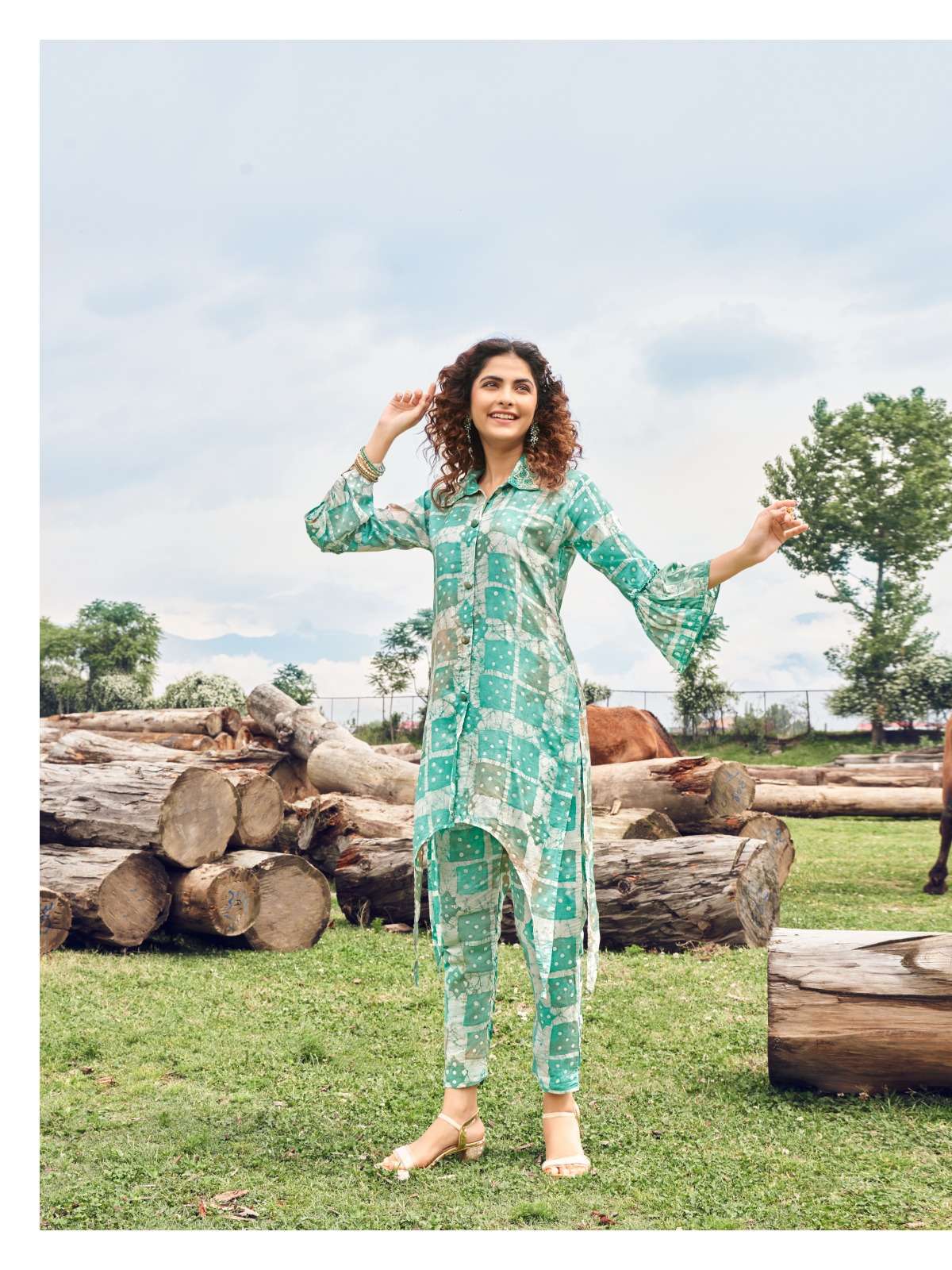 Malini By You 1001 To 1007 Series Designer Stylish Fancy Colorful Beautiful Party Wear & Ethnic Wear Collection Pure Modal Kurtis With Pants At Wholesale Price