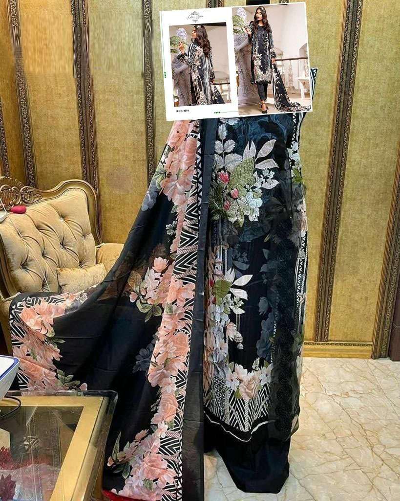 Cross Stitch Hit Design 9003 By Fashid Wholesale Designer Pakistani Suits Beautiful Fancy Stylish Colorful Party Wear & Occasional Wear Cotton With Embroidery Dresses At Wholesale Price