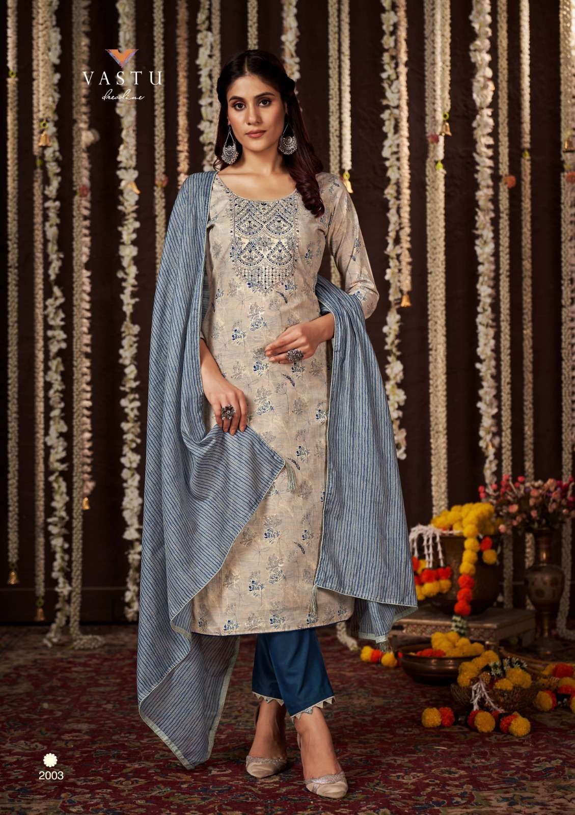 Gulmohar By Vastu Tex 2001 To 2010 Series Designer Suits Collection Beautiful Stylish Colorful Fancy Party Wear & Occasional Wear Pure Lawn Cotton Dresses At Wholesale Price