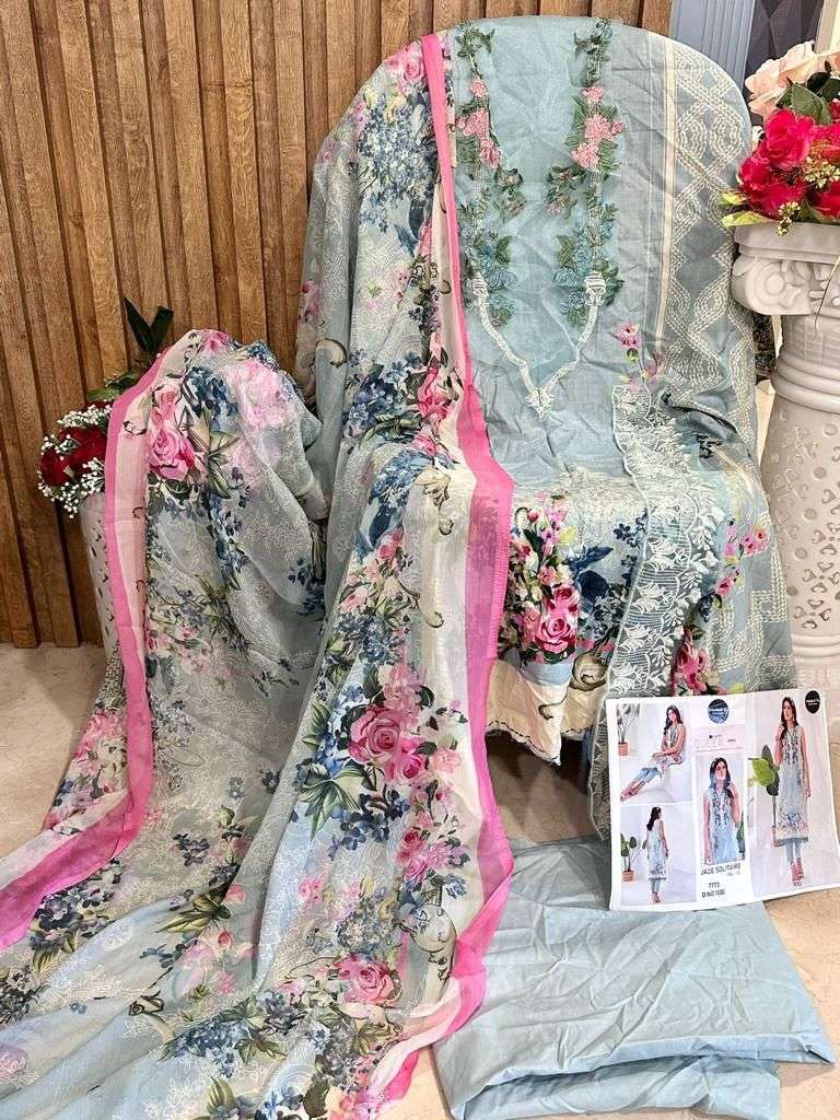 Jade Solitaire Vol-2 By Mehboob Tex Beautiful Pakistani Suits Colorful Stylish Fancy Casual Wear & Ethnic Wear Pure Cotton Embroidered Dresses At Wholesale Price
