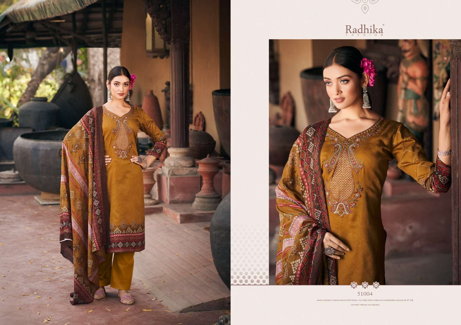 Cinderella By Radhika Fashion 51001 To 51006 Series Beautiful Stylish Suits Fancy Colorful Casual Wear & Ethnic Wear & Ready To Wear Pure Jam Cotton Printed Dresses At Wholesale Price
