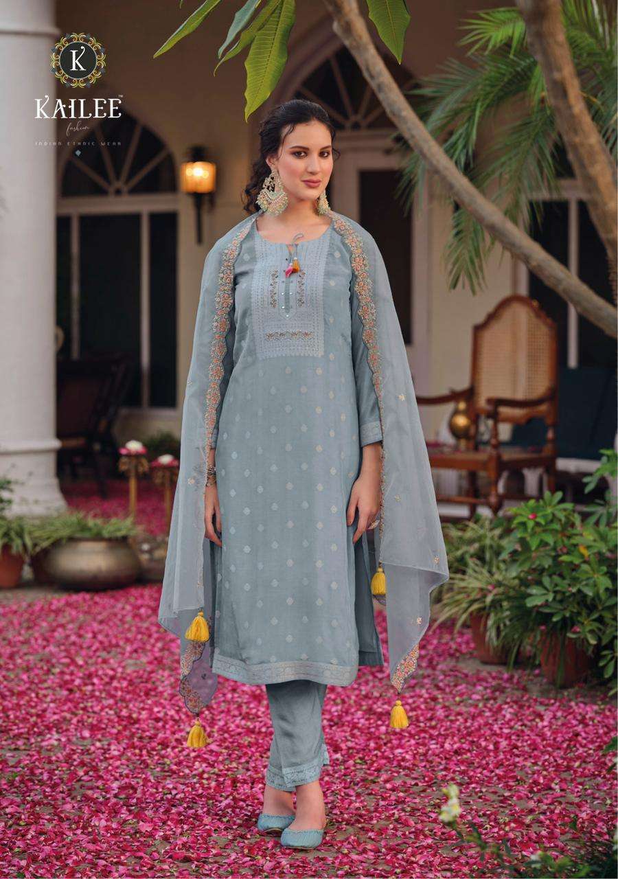 Niharika By Kailee 41001 To 41006 Series Beautiful Sharara Suits Colorful Stylish Fancy Casual Wear & Ethnic Wear Pure Viscose Muslin Dresses At Wholesale Price