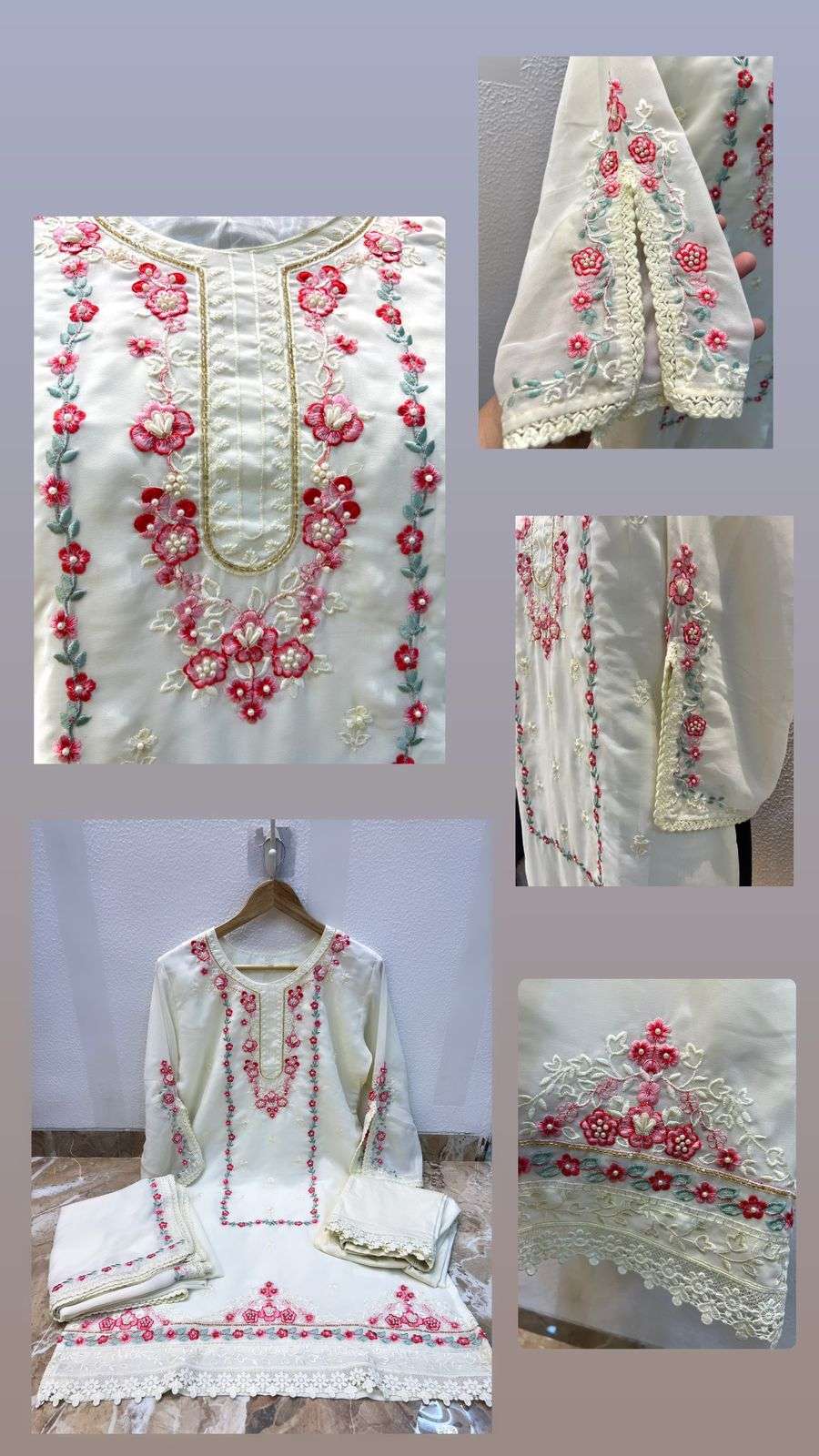 Umam Studio 1001 By Fashid Wholesale Beautiful Pakistani Suits Colorful Stylish Fancy Casual Wear & Ethnic Wear Faux Georgette Dresses At Wholesale Price