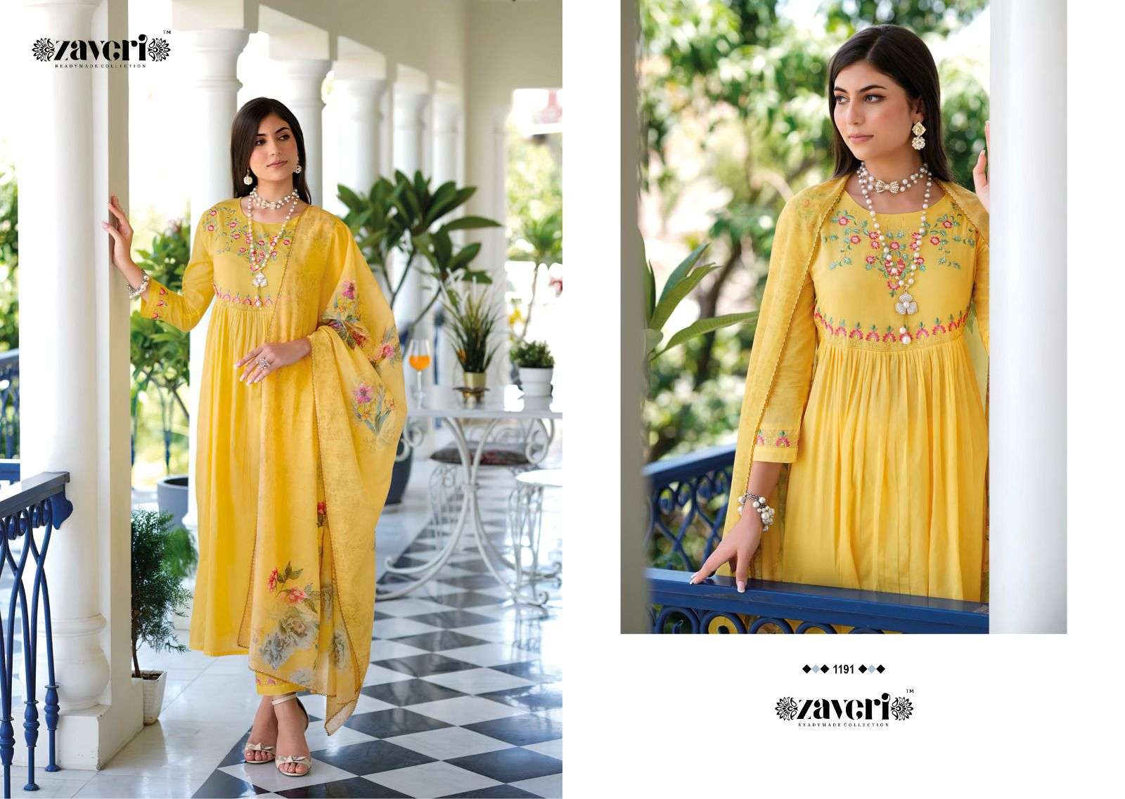Symphonia By Zaveri 1189 To 1192 Series Designer Festive Suits Beautiful Fancy Colorful Stylish Party Wear & Occasional Wear Pure Mal Cotton Dresses At Wholesale Price