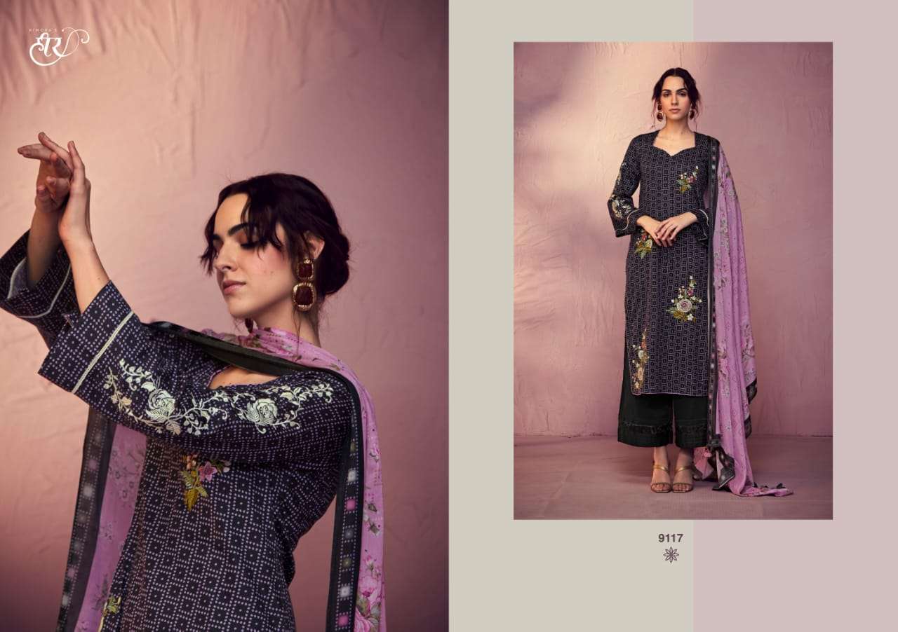 Gara Vol-3 By Kimora Fashion 9111 To 9118 Series Beautiful Stylish Suits Fancy Colorful Casual Wear & Ethnic Wear & Ready To Wear Pure Cotton Satin Dresses At Wholesale Price