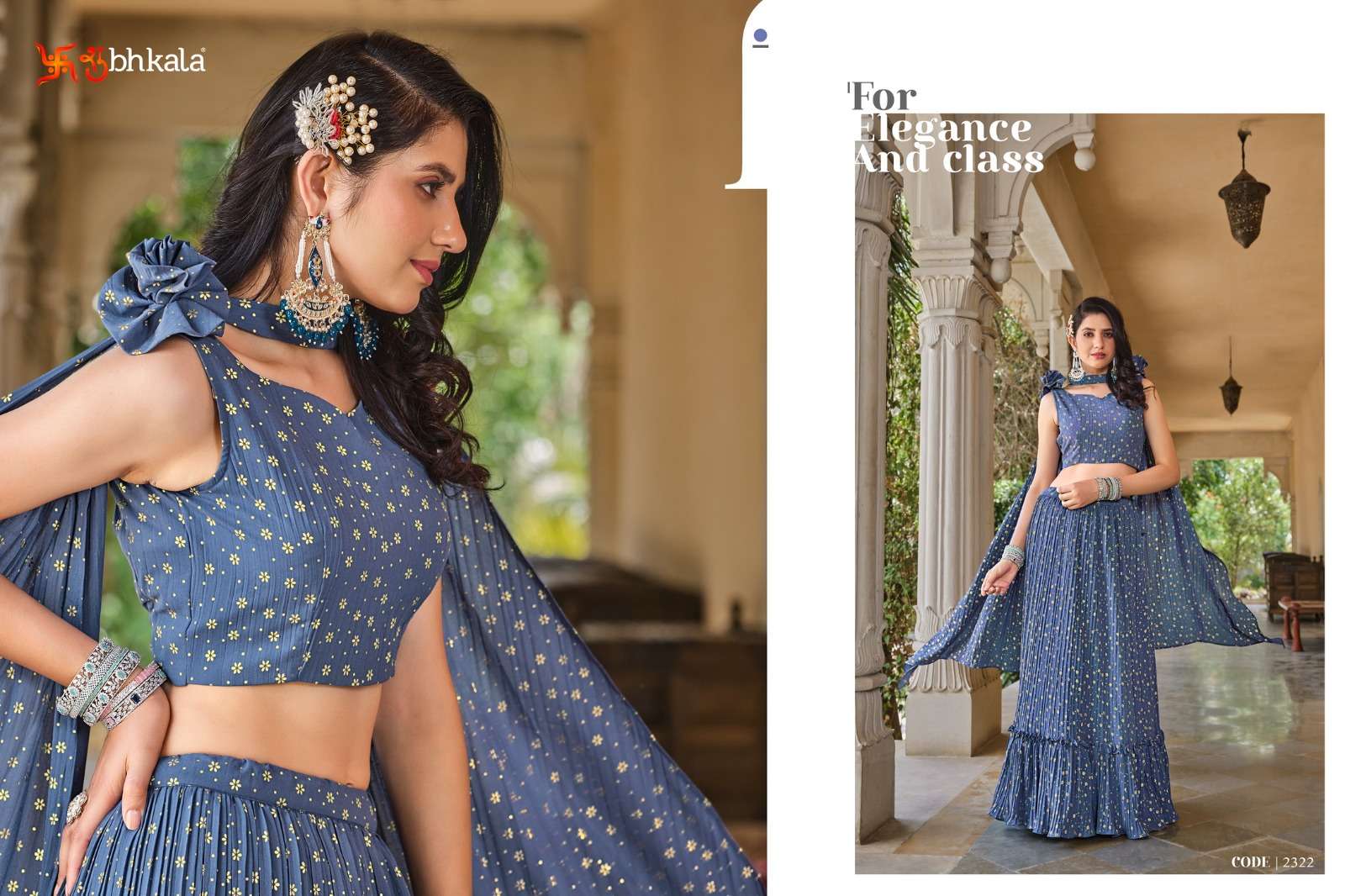 Girly Vol-28 By Shubhkala 2321 To 2326 Series Bridal Wear Collection Beautiful Stylish Colorful Fancy Party Wear & Occasional Wear Georgette Lehengas At Wholesale Price