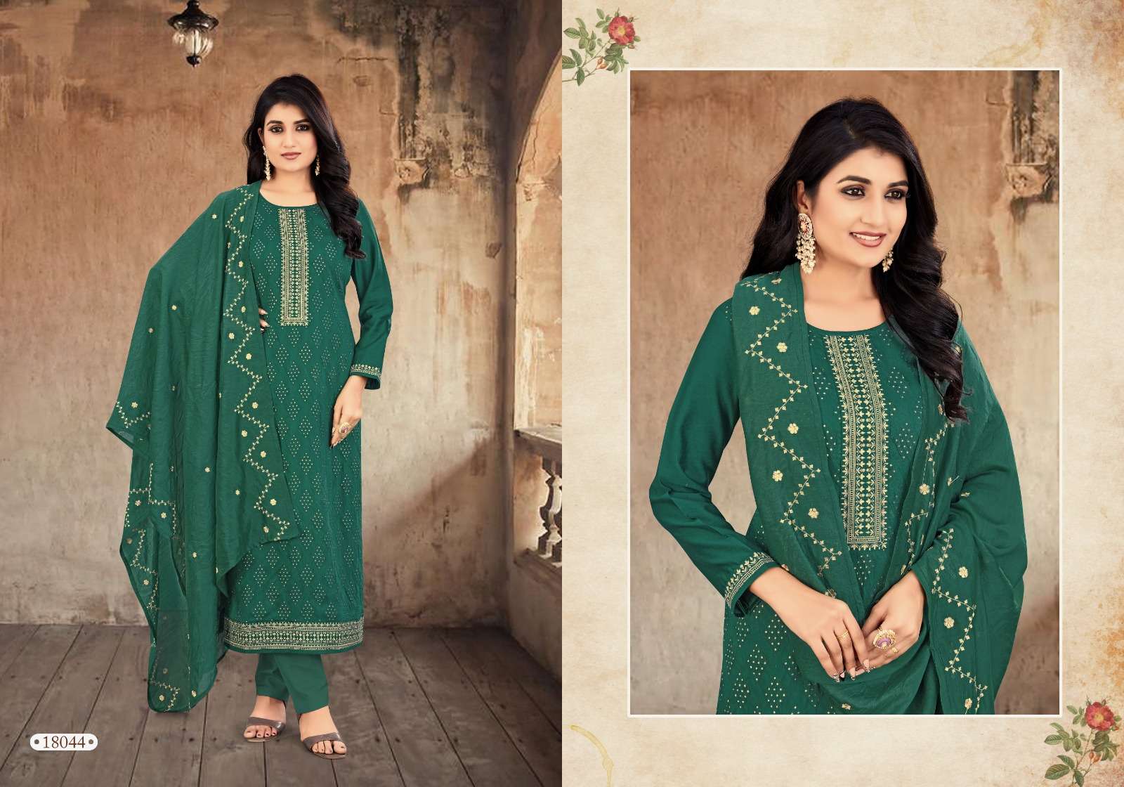 Zareena By Panch Ratna 18041 To 18044 Series Designer Suits Collection Beautiful Stylish Colorful Fancy Party Wear & Occasional Wear Viscose Jacquard Dresses At Wholesale Price