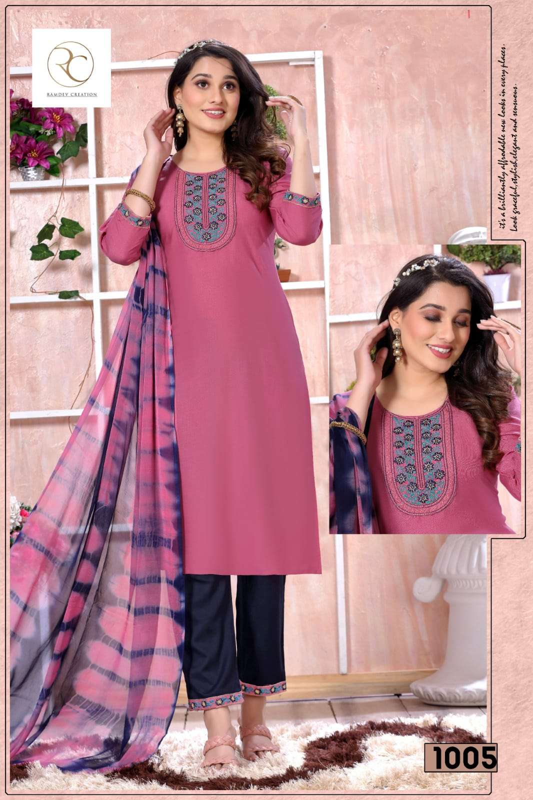 Ladoo Vol-1 By Rc 1001 To 1008 Series Designer Festive Suits Beautiful Fancy Stylish Colorful Party Wear & Occasional Wear Heavy Rayon Dresses At Wholesale Price