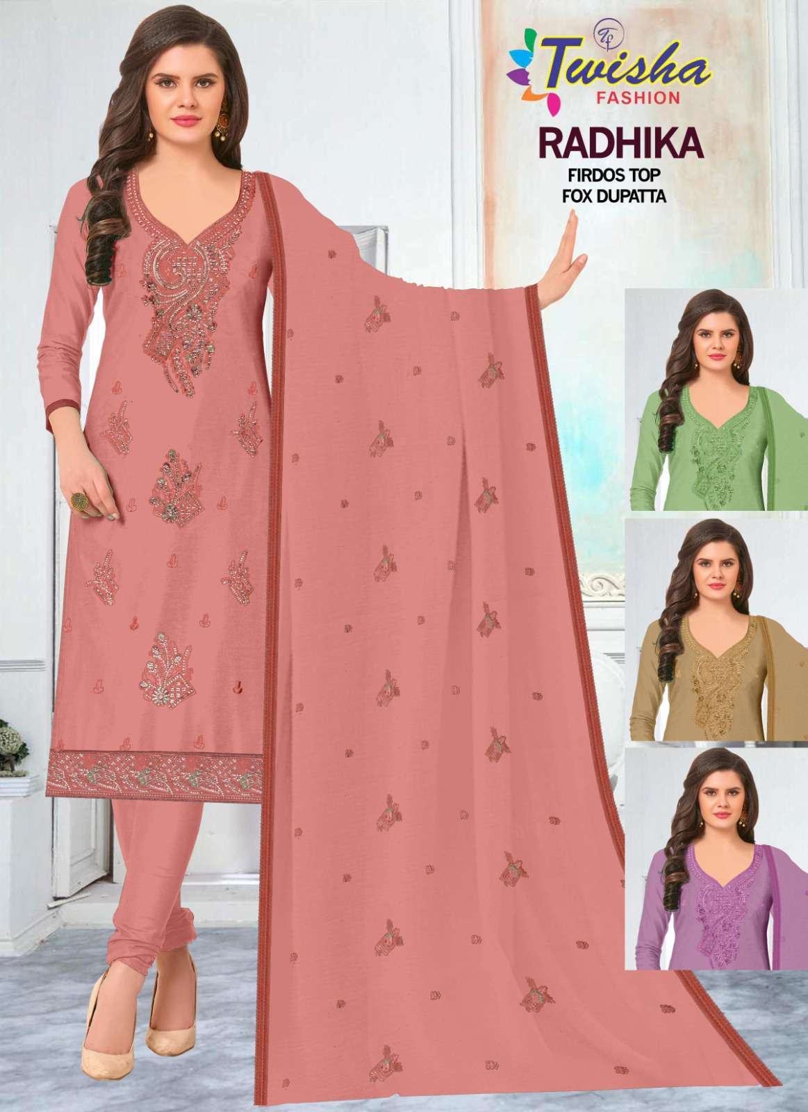 Radhika By Twisha 01 To 04 Series Beautiful Festive Suits Colorful Stylish Fancy Casual Wear & Ethnic Wear Fancy Dresses At Wholesale Price