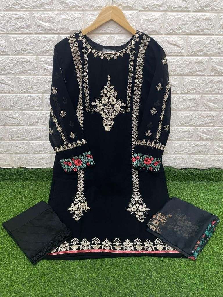 Naimat-1062 Colours By Naimat Fashion Studio 1062-A To 1062-C Series Beautiful Festive Suits Colorful Stylish Fancy Casual Wear & Ethnic Wear Faux Georgette Dresses At Wholesale Price