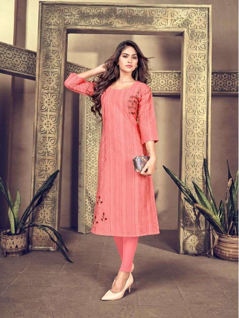 Mannat By Selesta 1001 To 1005 Series Designer Stylish Fancy Colorful Beautiful Party Wear & Ethnic Wear Collection Pure Viscose Kurtis At Wholesale Price