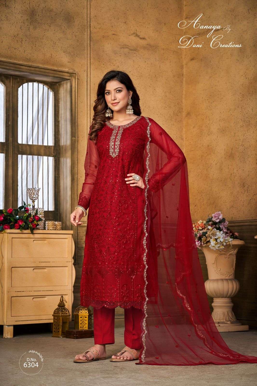 Aanaya Vol-163 By Twisha 6301 To 6304 Series Beautiful Festive Suits Colorful Stylish Fancy Casual Wear & Ethnic Wear Net Dresses At Wholesale Price