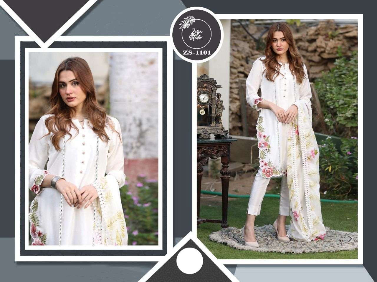 Zoya 1101 Colours By Zoya 1101-A To 1101-B Series Beautiful Stylish Pakistani Suits Fancy Colorful Casual Wear & Ethnic Wear & Ready To Wear Pure Georgette Embroidered Dresses At Wholesale Price