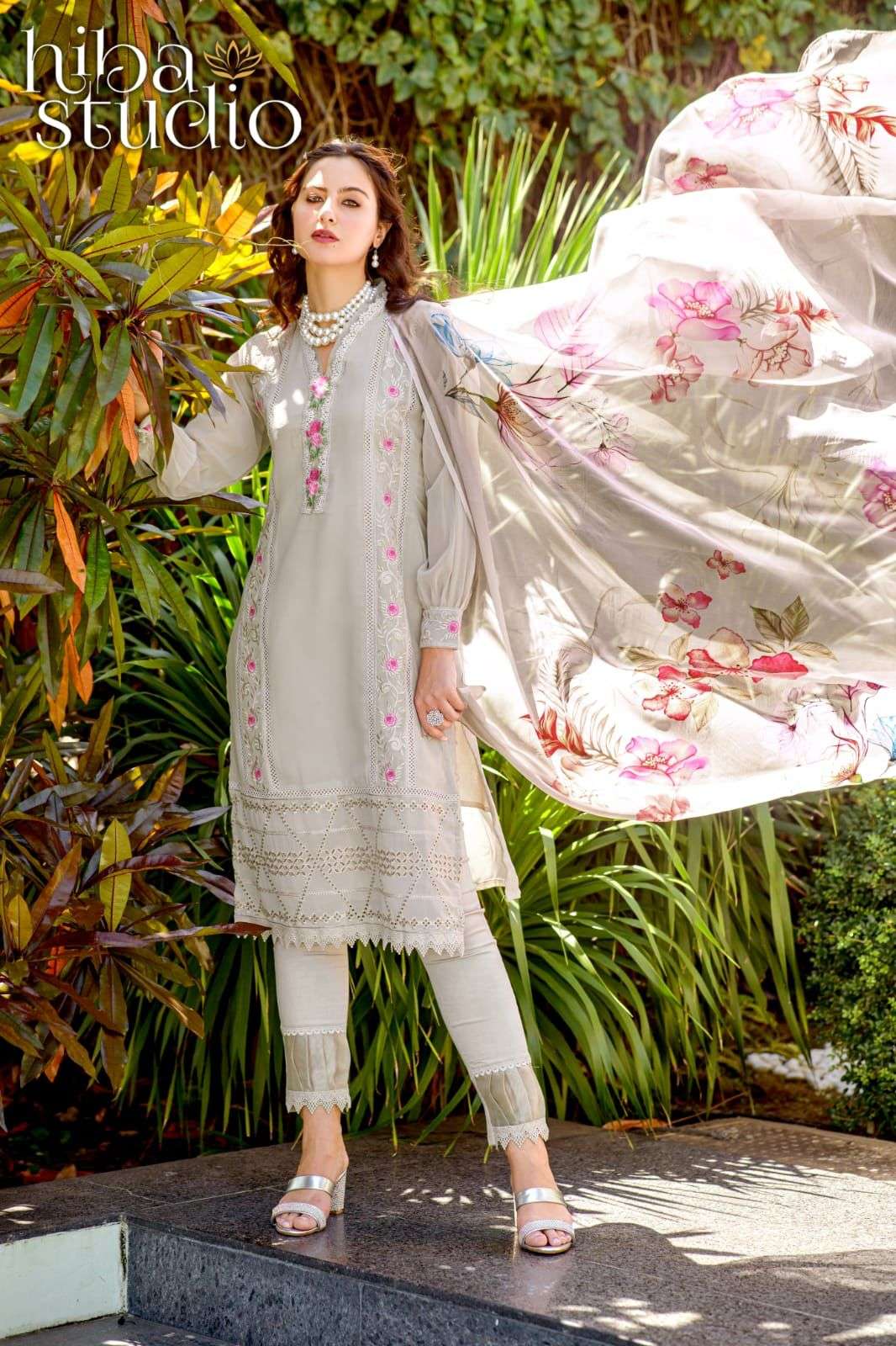 Luxury Pret Collection Vol-60 By Hiba Fashion 60-A To 60-D Series Beautiful Pakistani Suits Colorful Stylish Fancy Casual Wear & Ethnic Wear Pure Georgette Dresses At Wholesale Price