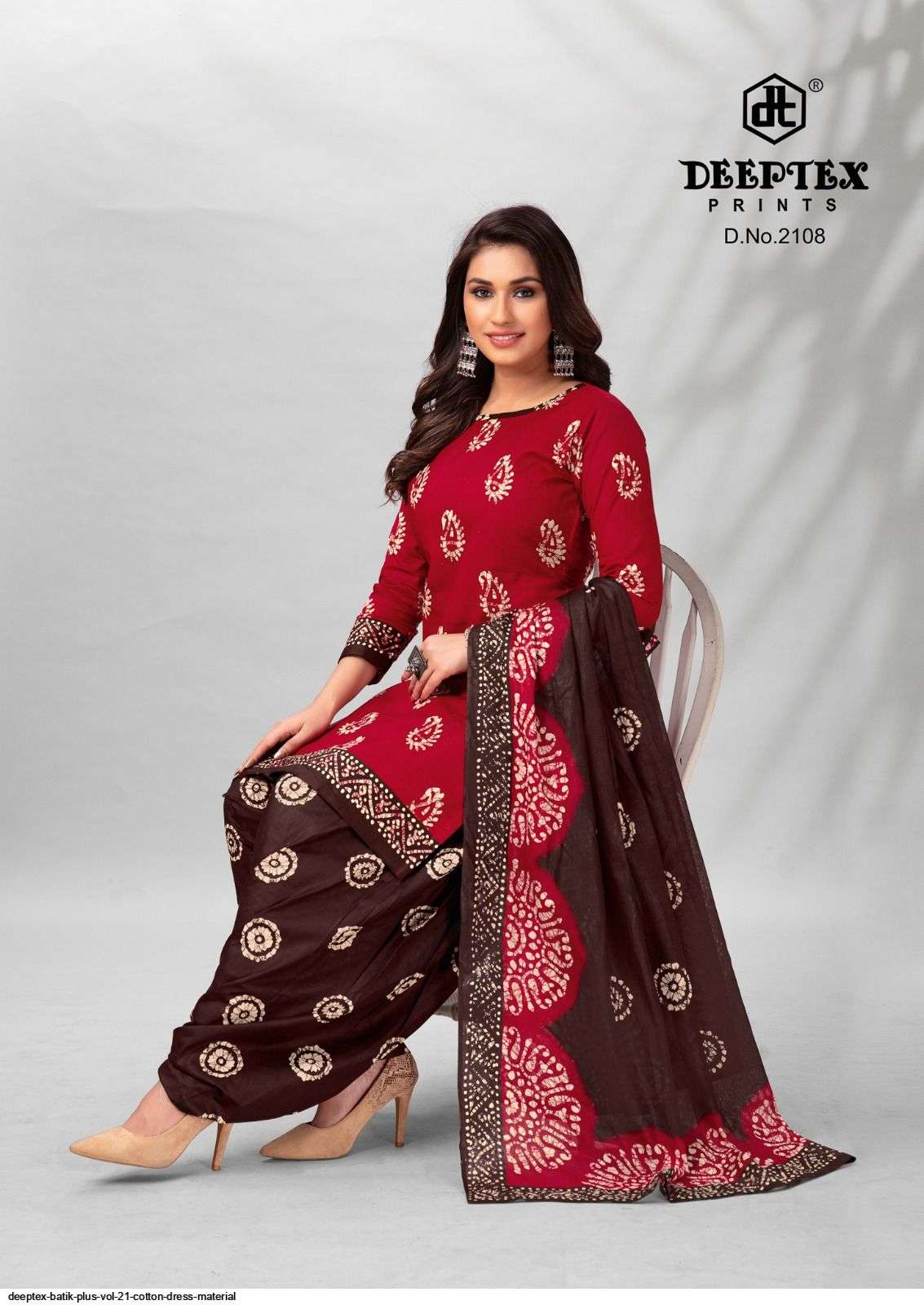 Batik Plus Vol-21 By Deeptex Prints 2101 To 2110 Series Beautiful Festive Suits Colorful Stylish Fancy Casual Wear & Ethnic Wear Pure Cotton Print Dresses At Wholesale Price