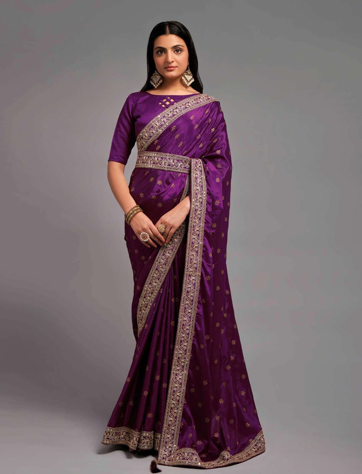 Silki Vol-21 By Pc 01 To 05 Series Indian Traditional Wear Collection Beautiful Stylish Fancy Colorful Party Wear & Occasional Wear Chinnon Sarees At Wholesale Price