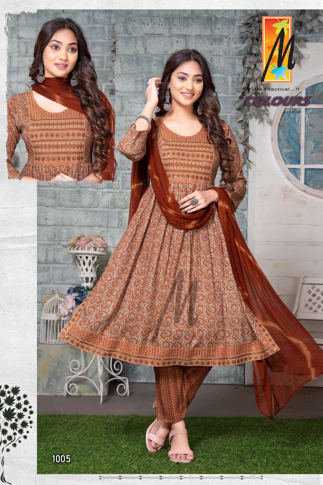 Colours By Master 1001 To 1008 Series Beautiful Winter Collection Suits Stylish Fancy Colorful Casual Wear & Ethnic Wear Rayon Foil Dresses At Wholesale Price