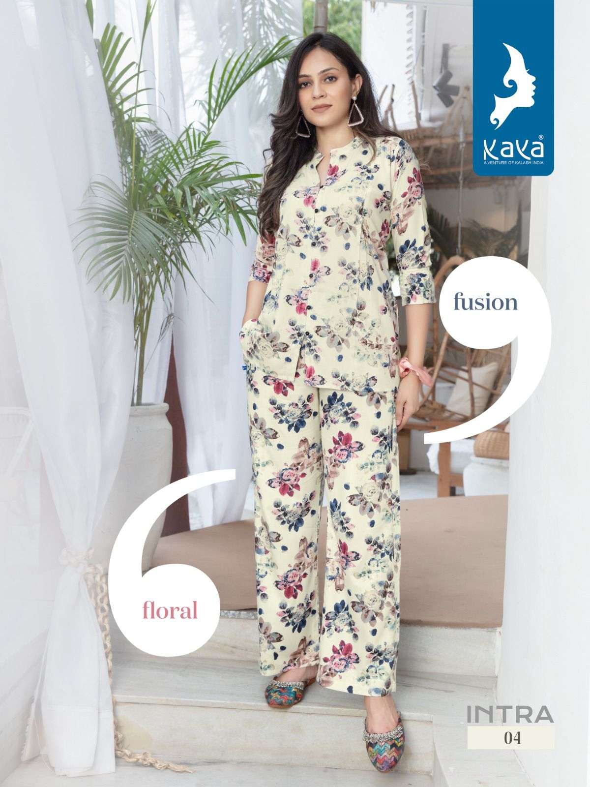 Intra By Kaya 01 To 06 Series Designer Stylish Fancy Colorful Beautiful Party Wear & Ethnic Wear Collection Rayon Foil Tops With Bottom At Wholesale Price