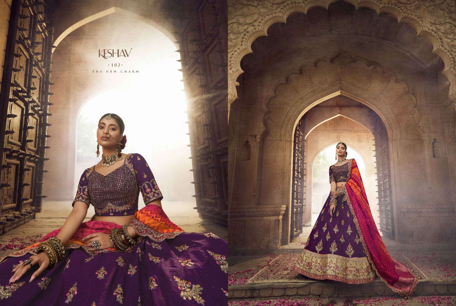 Keshav Vol-1 By Fashid Wholesale Indian Traditional Wear Collection Beautiful Stylish Fancy Colorful Party Wear & Occasional Wear Viscose Sarees At Wholesale Price