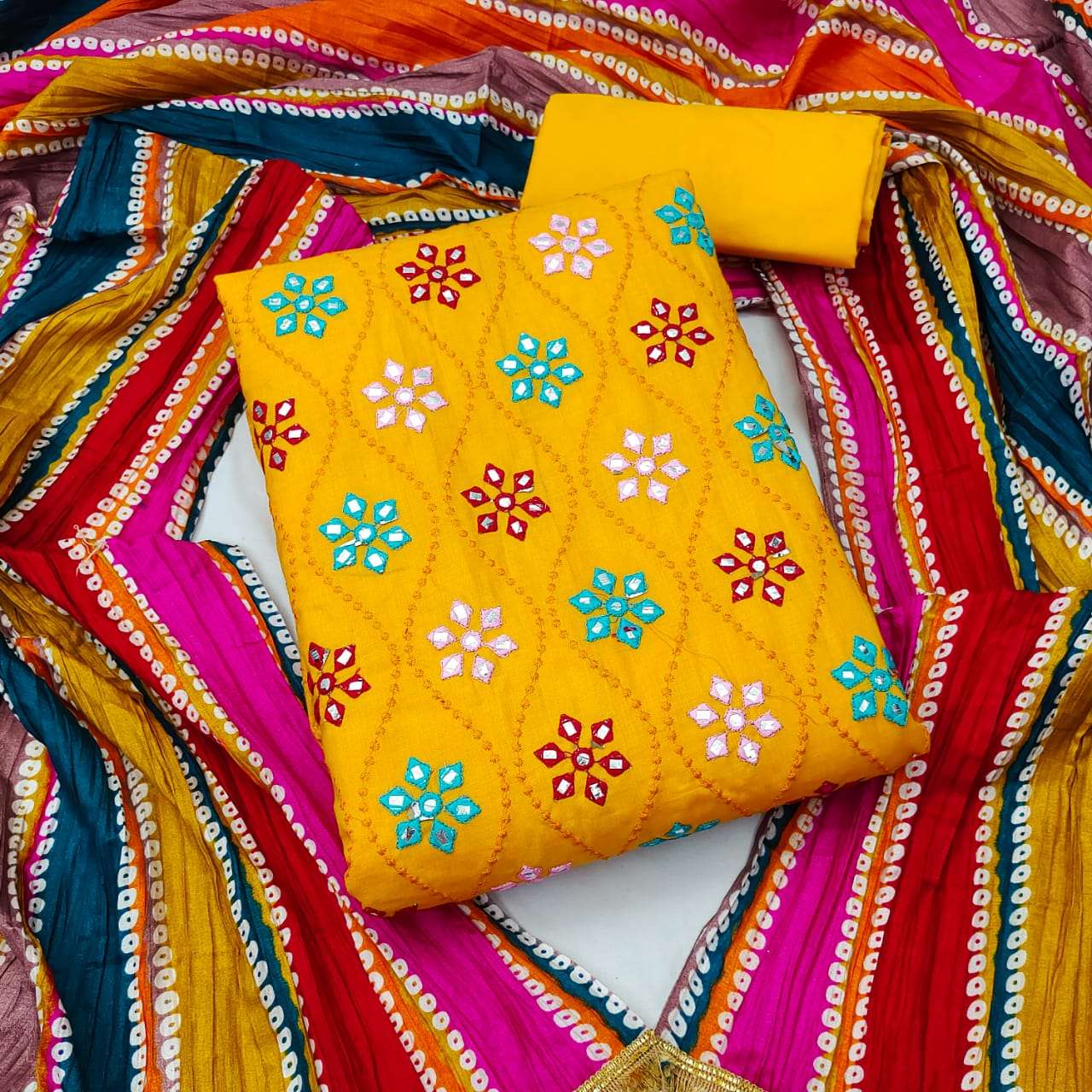 Exclusive Dress Material Vol-1031 By Fashid Wholesale 01 To 05 Series Beautiful Suits Colorful Stylish Fancy Casual Wear & Ethnic Wear Cotton Slub Embroidered Dresses At Wholesale Price