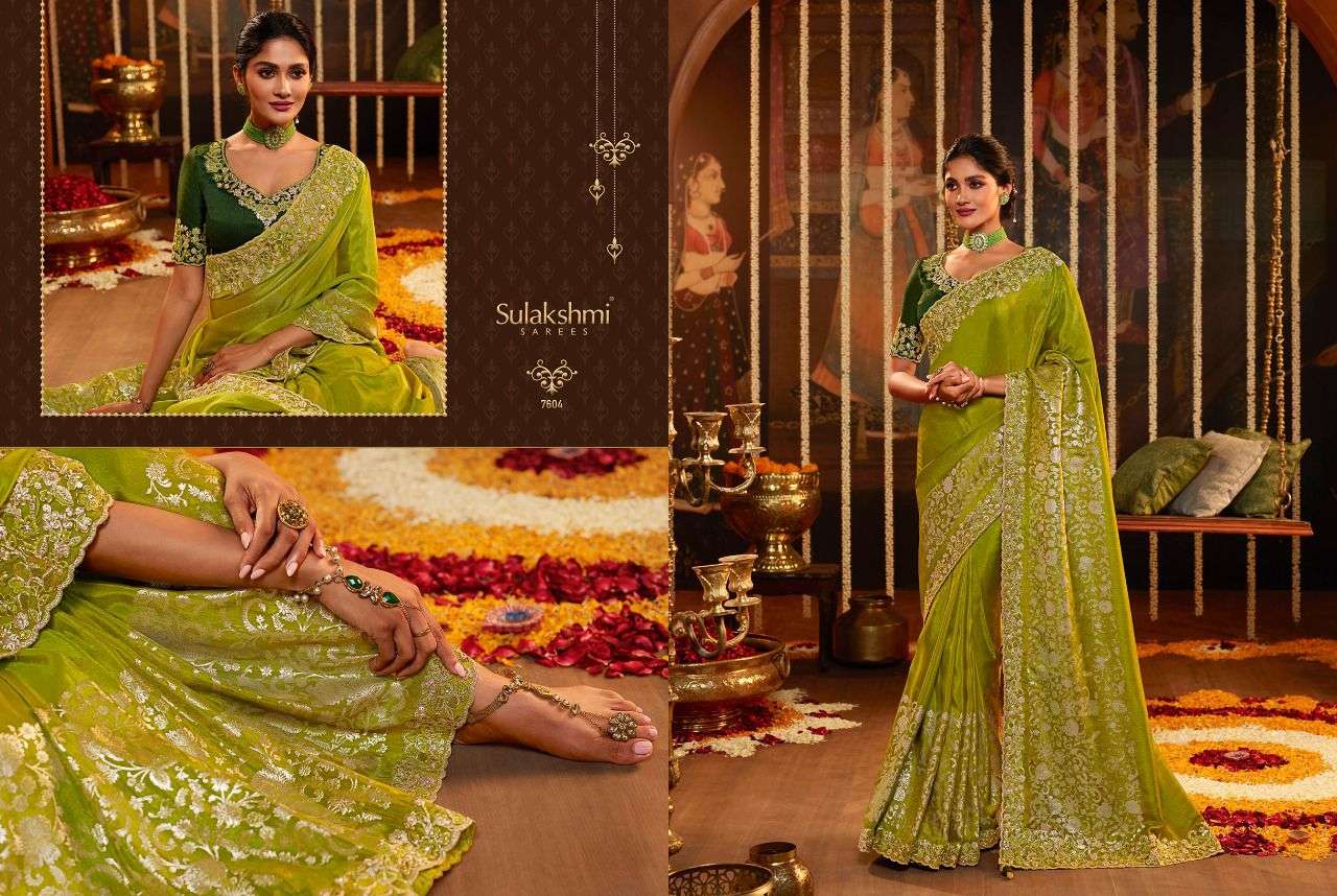 Celebration Nx By Sulakshmi Indian Traditional Wear Collection Beautiful Stylish Fancy Colorful Party Wear & Occasional Wear Dola Silk Sarees At Wholesale Price