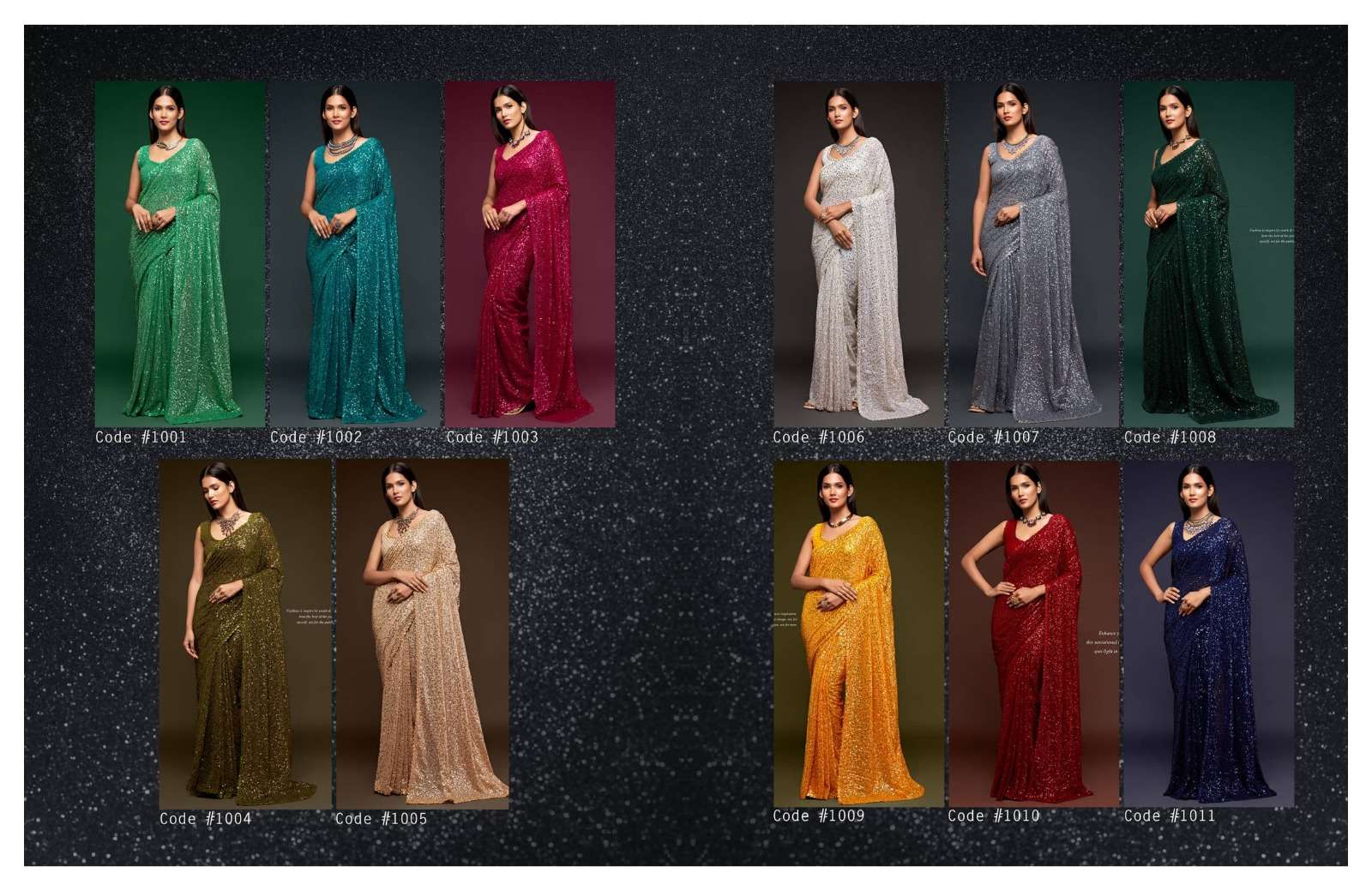 Zalak By Zeel Clothing 1001 To 1011 Series Indian Traditional Wear Collection Beautiful Stylish Fancy Colorful Party Wear & Occasional Wear Georgette Sarees At Wholesale Price