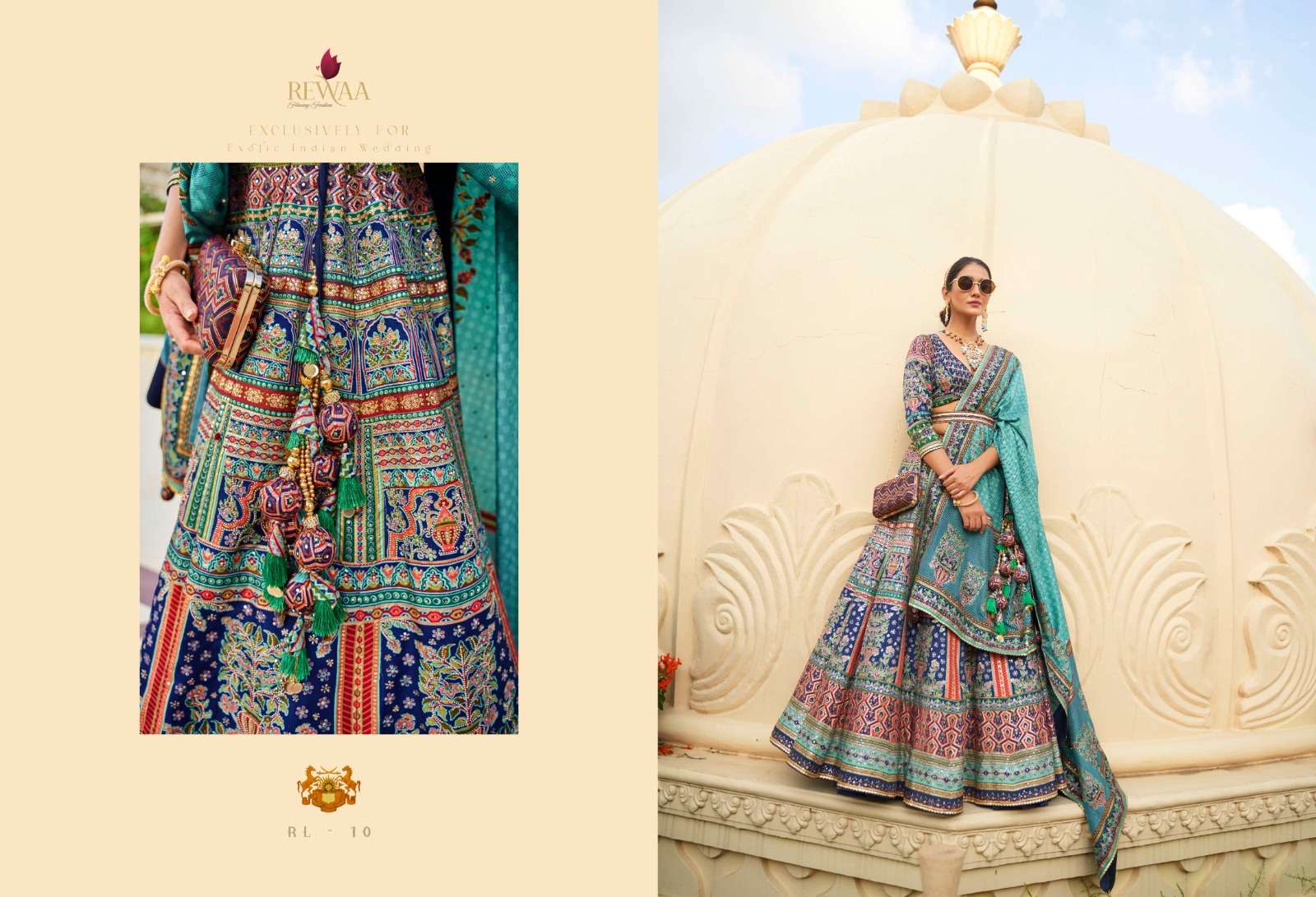 Hastkatha By Rewaa 09 To 17 Series Bridal Wear Collection Beautiful Stylish Colorful Fancy Party Wear & Occasional Wear Silk Lehengas At Wholesale Price