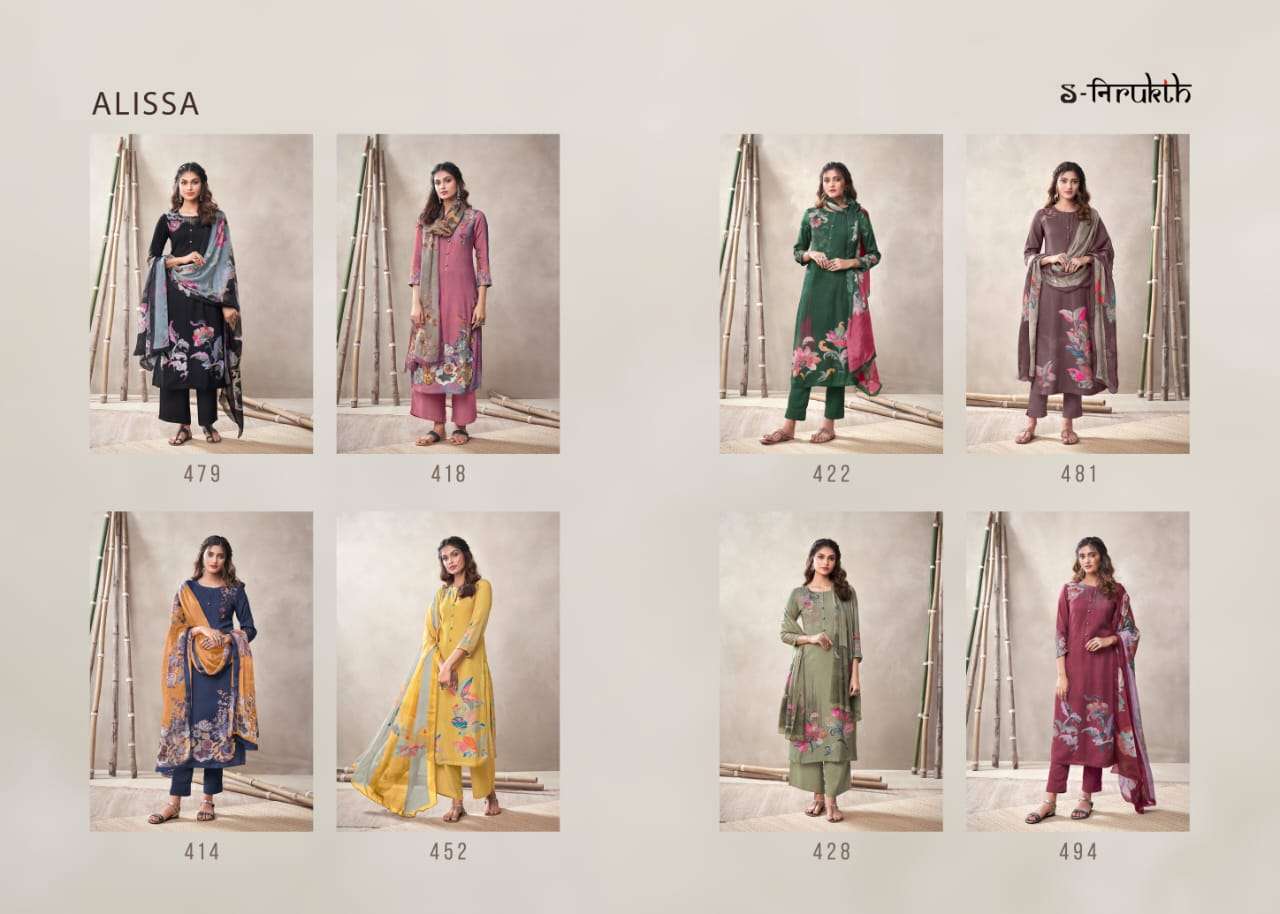 Alissa By S-Nirukth Beautiful Stylish Festive Suits Fancy Colorful Casual Wear & Ethnic Wear & Ready To Wear Cotton Print Dresses At Wholesale Price